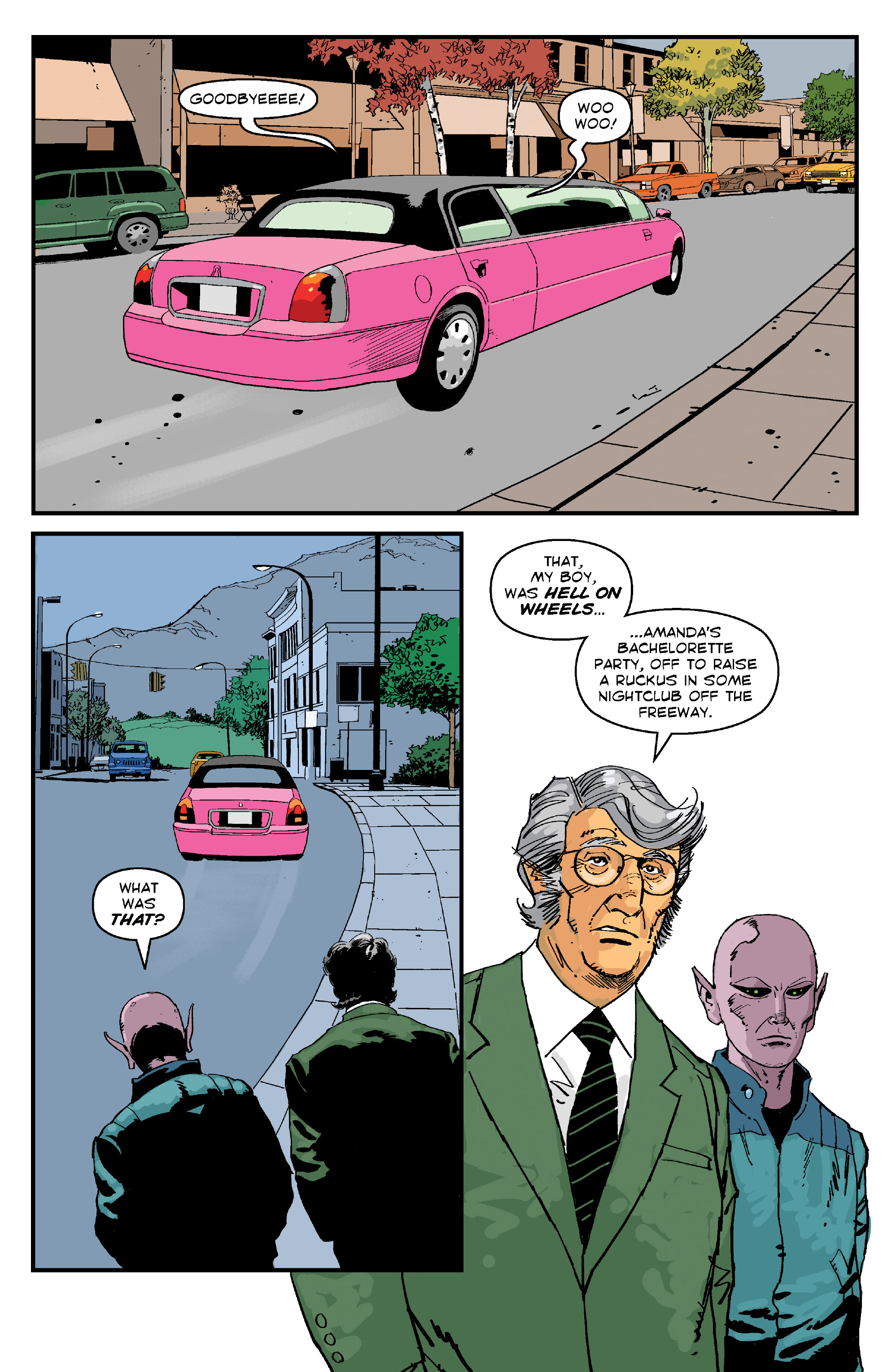 Read online Resident Alien: Your Ride's Here comic -  Issue #2 - 8