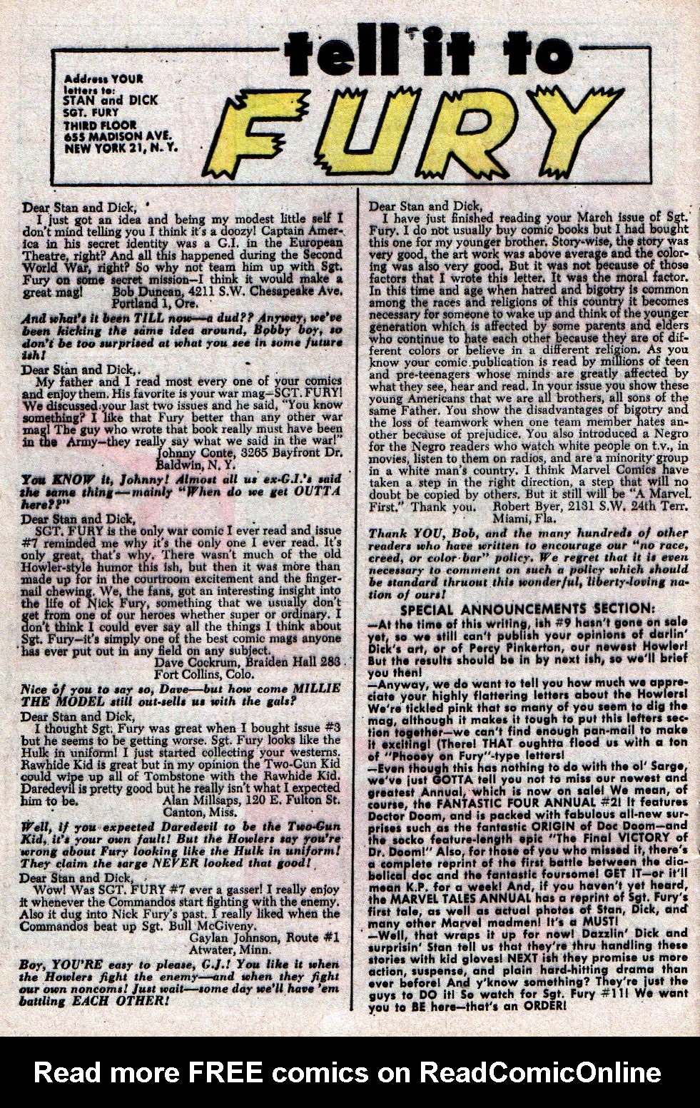 Read online Sgt. Fury comic -  Issue #10 - 32