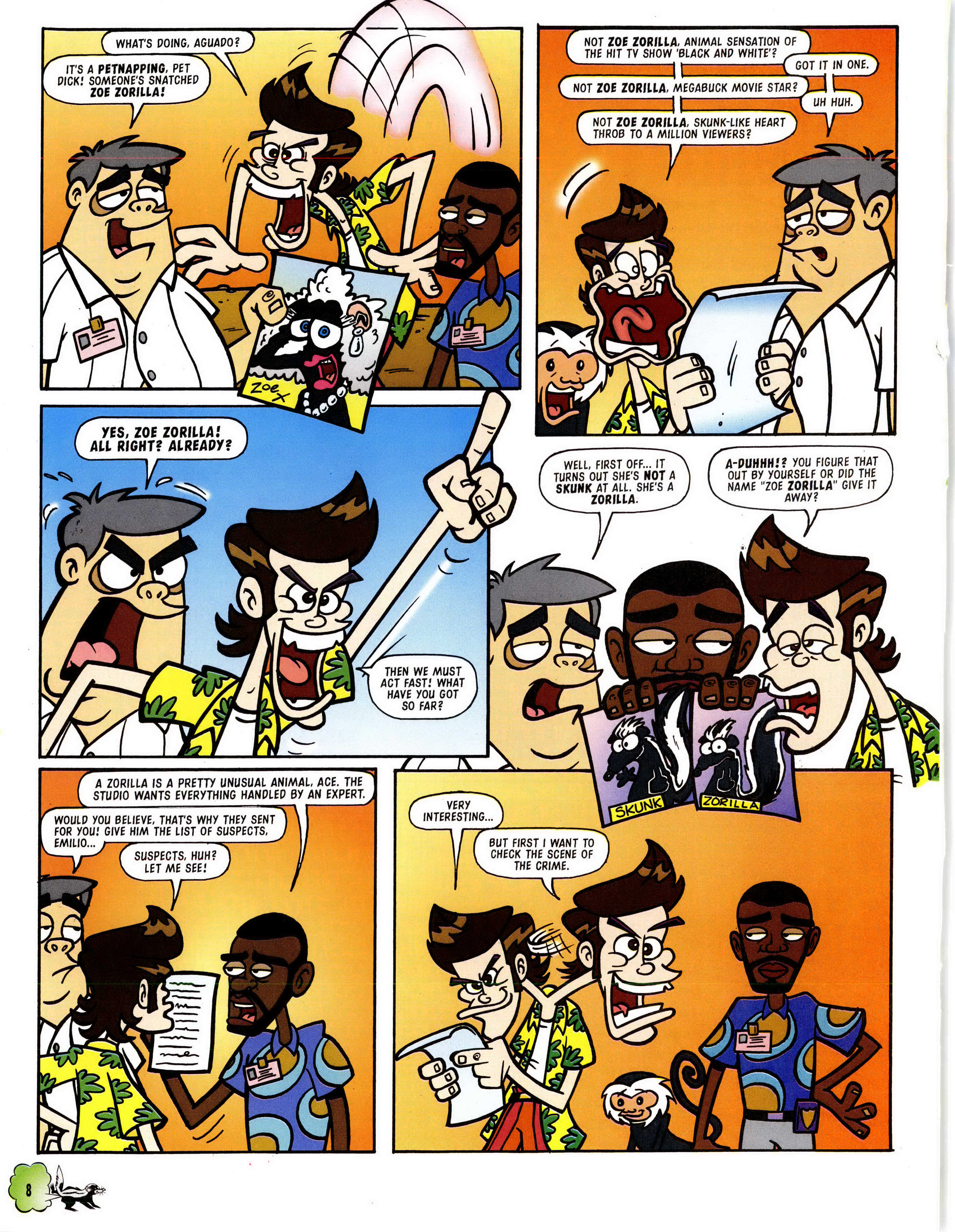 Read online Ace Ventura Pet Detective comic -  Issue #7 - 8