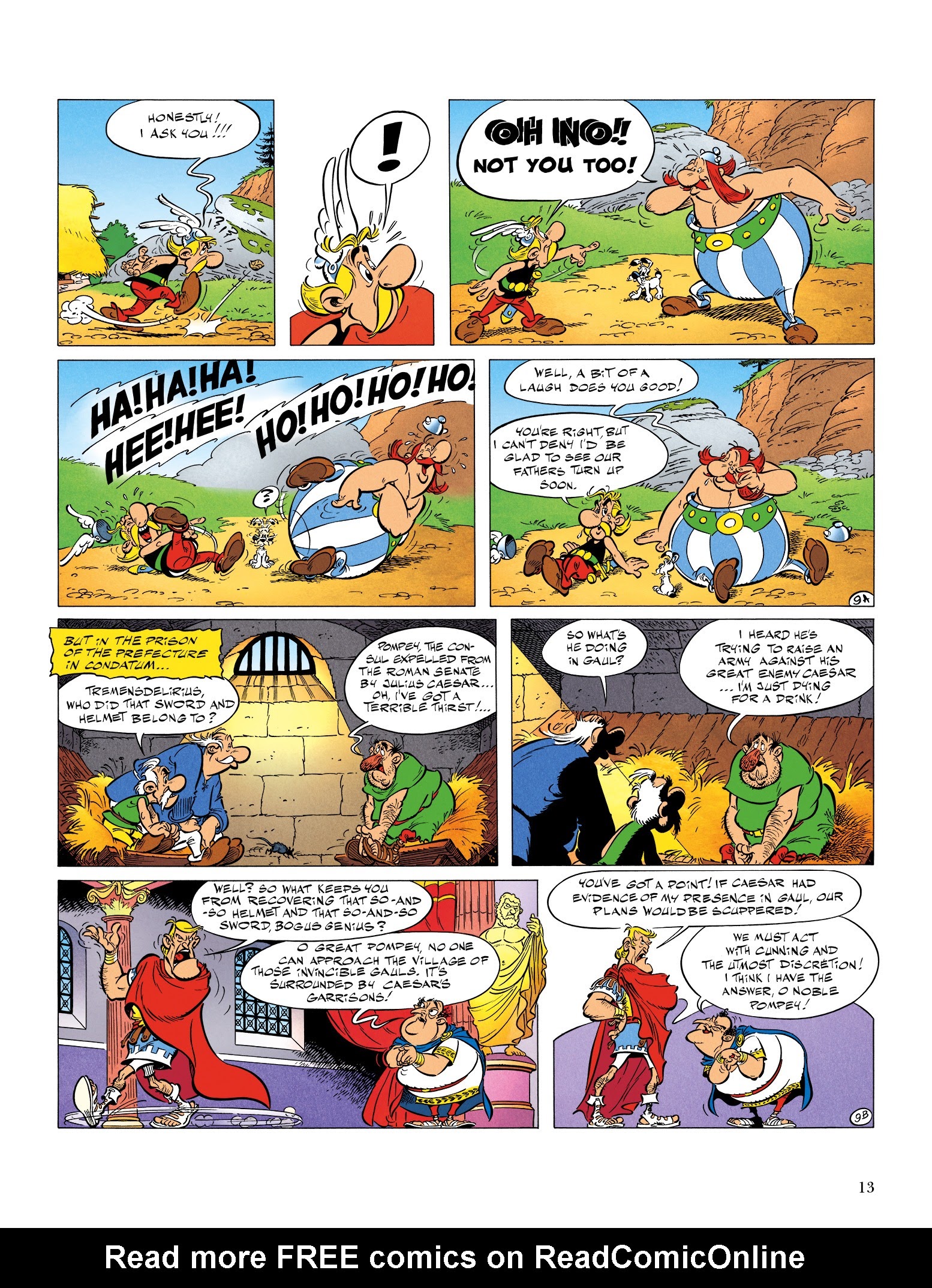 Read online Asterix comic -  Issue #31 - 14
