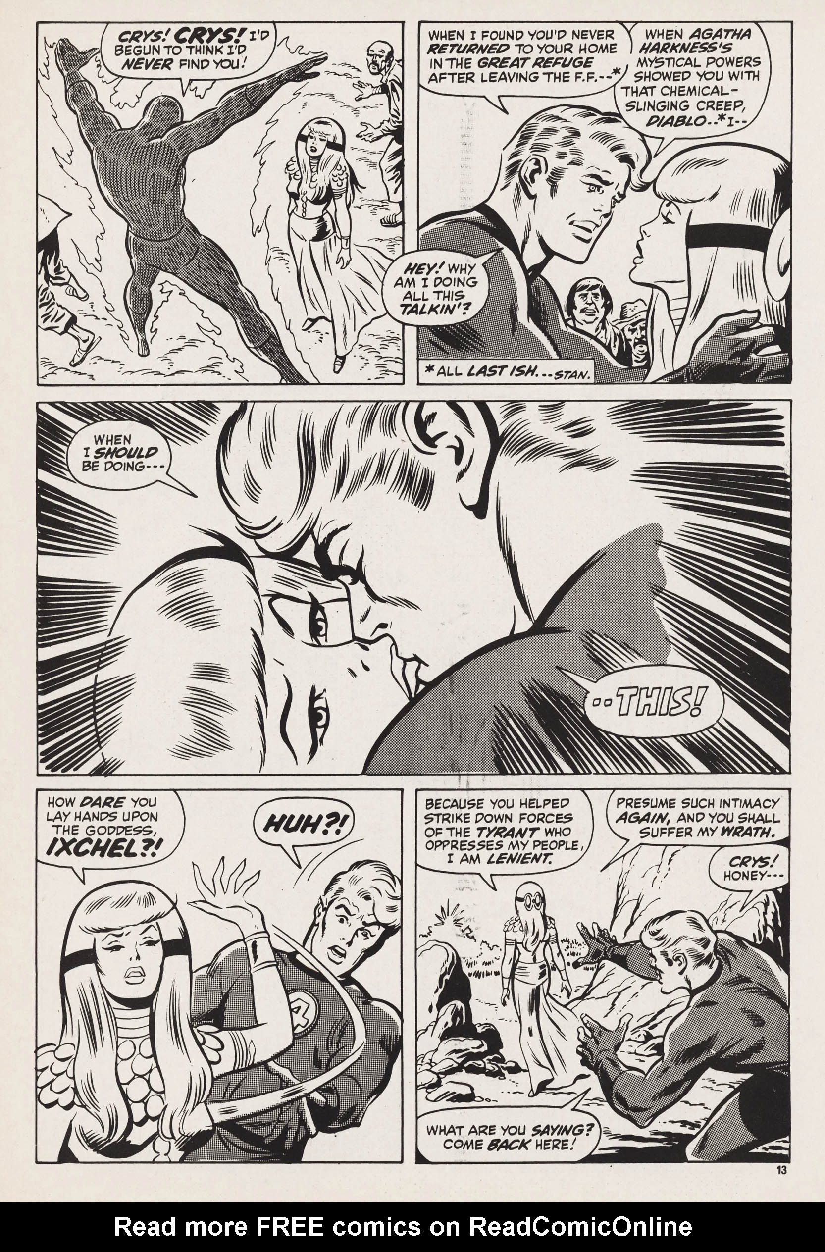 Read online Captain Britain (1976) comic -  Issue #18 - 13