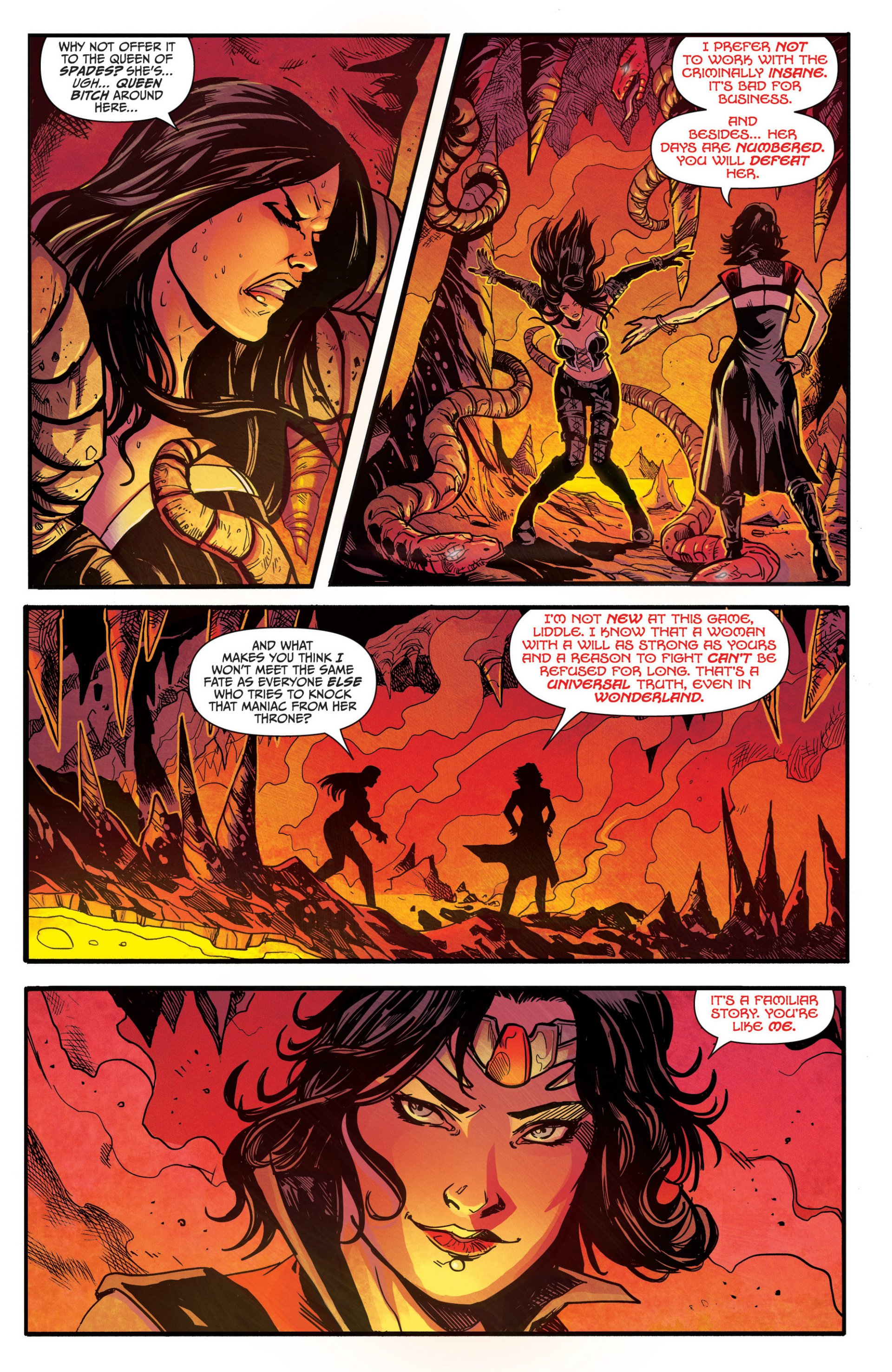 Read online Grimm Fairy Tales presents Wonderland: Age Of Darkness comic -  Issue # Full - 14