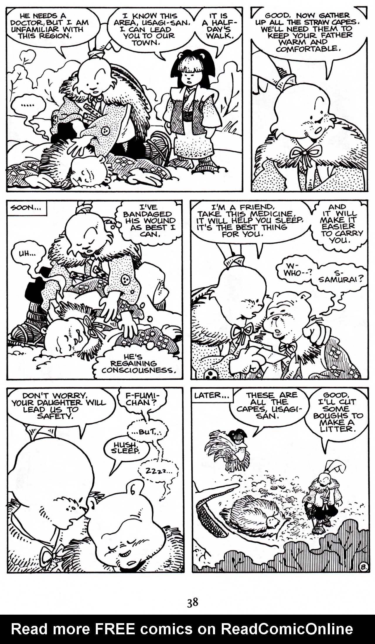 Read online Usagi Yojimbo (1996) comic -  Issue #8 - 9