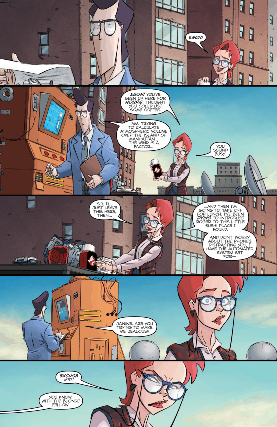 Read online Ghostbusters (2011) comic -  Issue #14 - 12