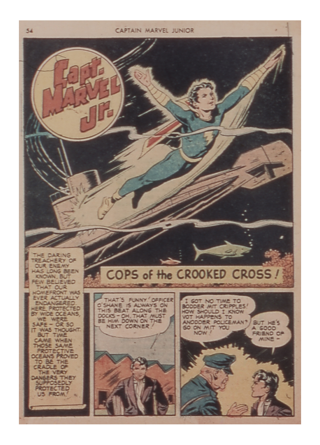 Read online Captain Marvel, Jr. comic -  Issue #10 - 55