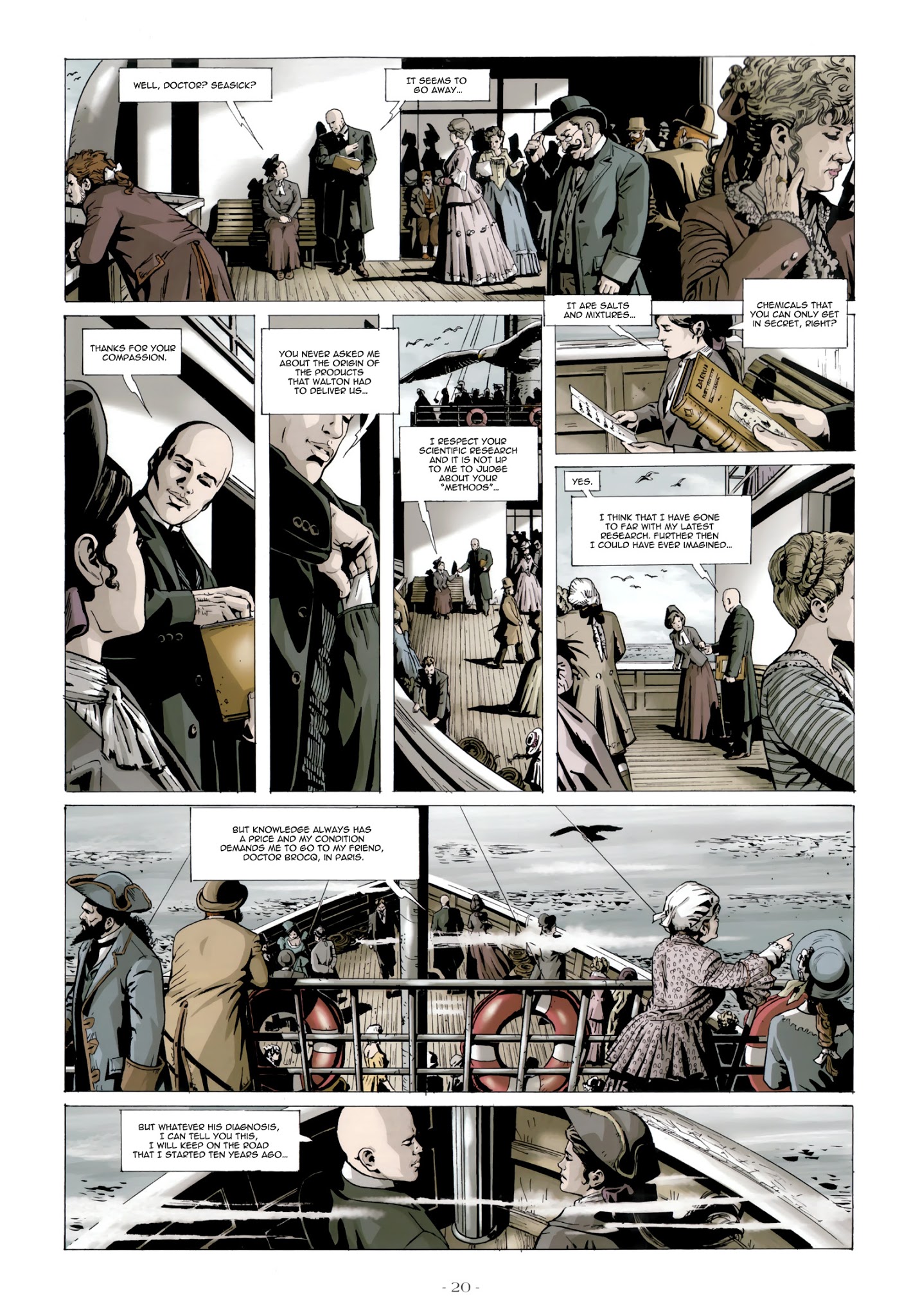 Read online Mister Hyde contre Frankenstein comic -  Issue #1 - 21