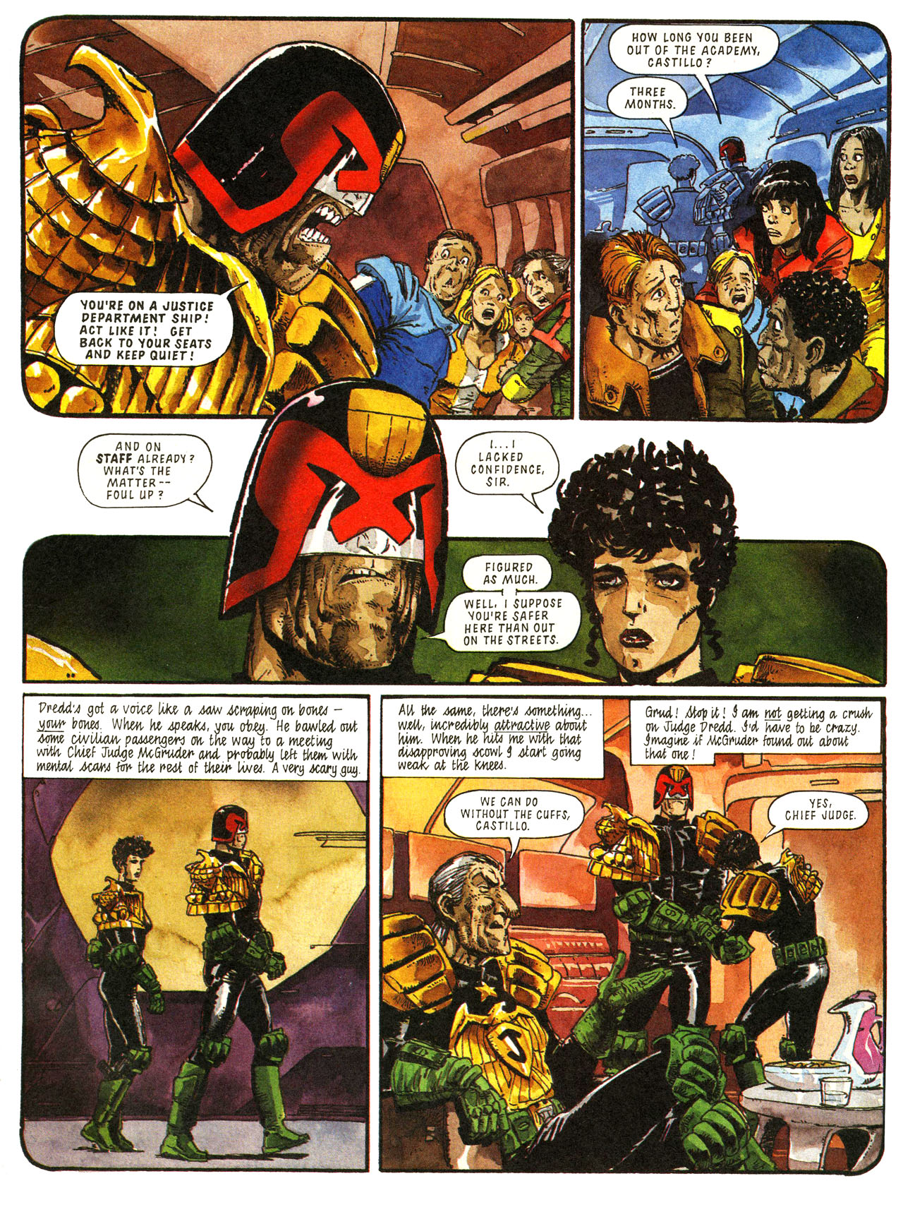 Read online Judge Dredd: The Megazine (vol. 2) comic -  Issue #58 - 7