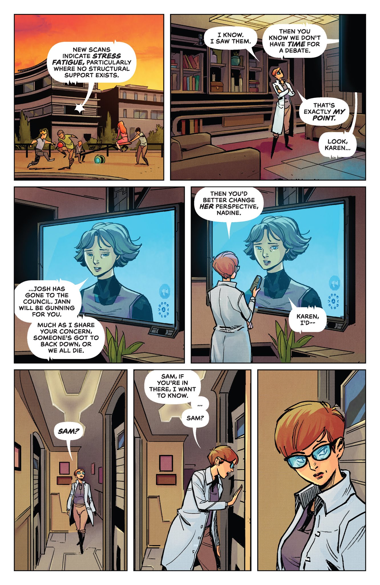 Read online Outpost Zero comic -  Issue #3 - 15