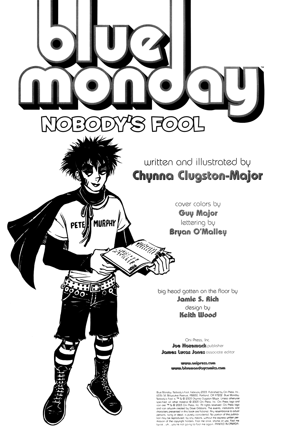 Read online Blue Monday: Nobody's Fool comic -  Issue # Full - 2