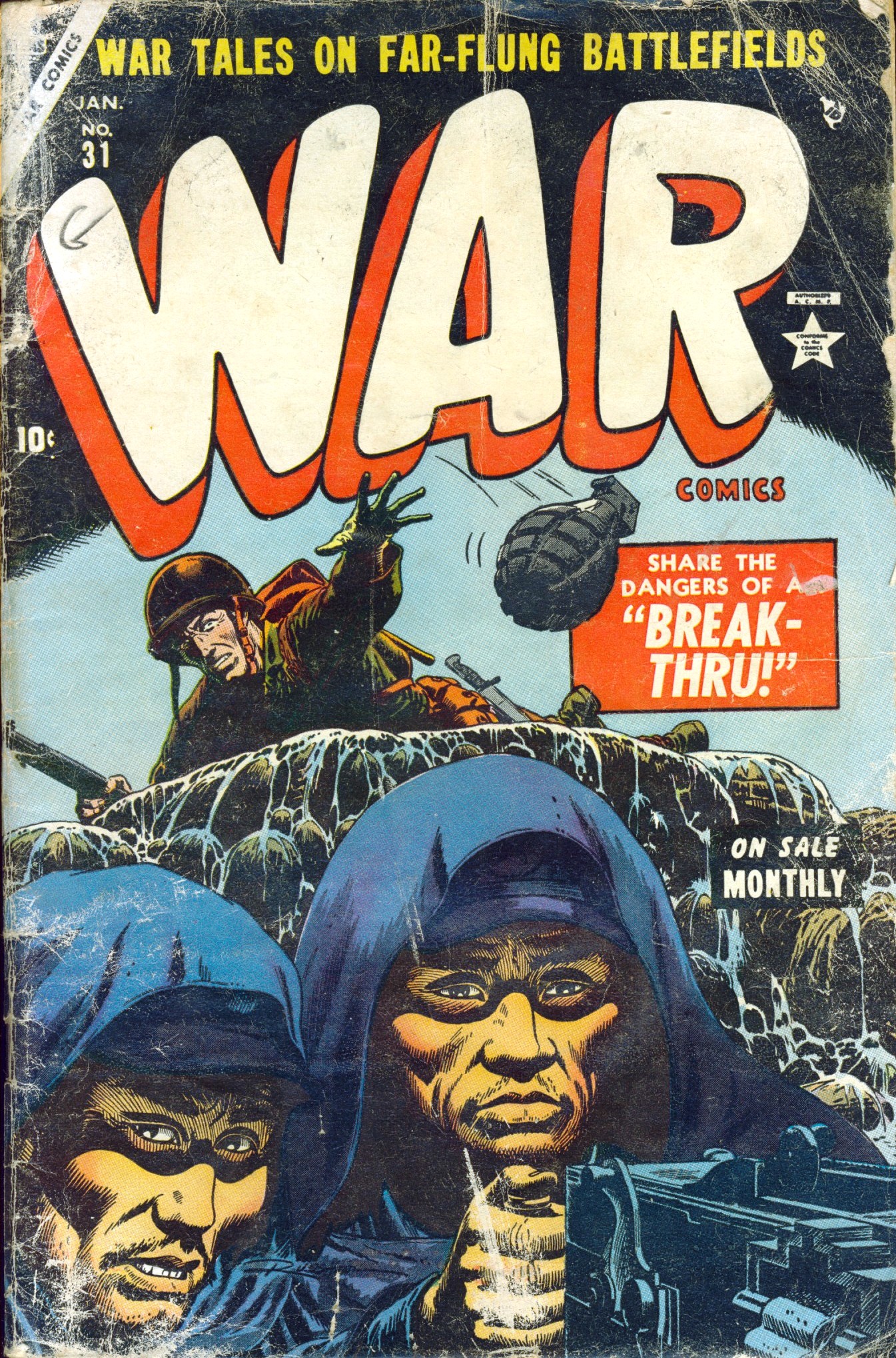 Read online War Comics comic -  Issue #31 - 1