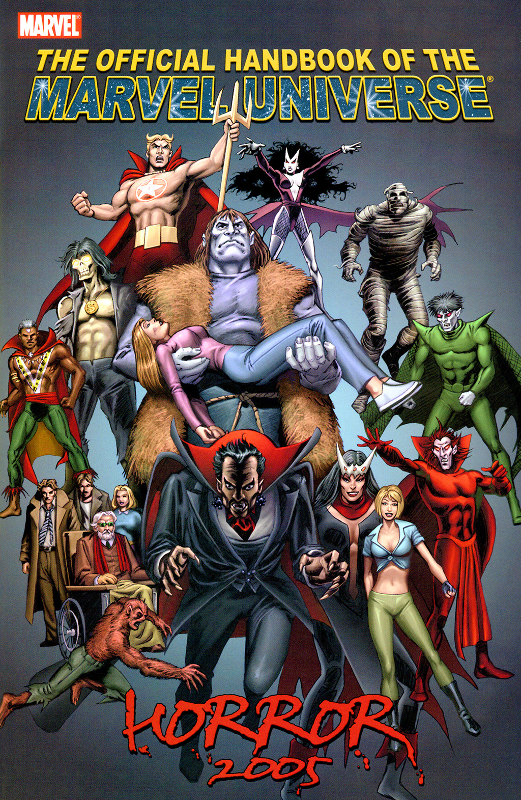 Read online Official Handbook of the Marvel Universe: Horror 2005 comic -  Issue # Full - 1