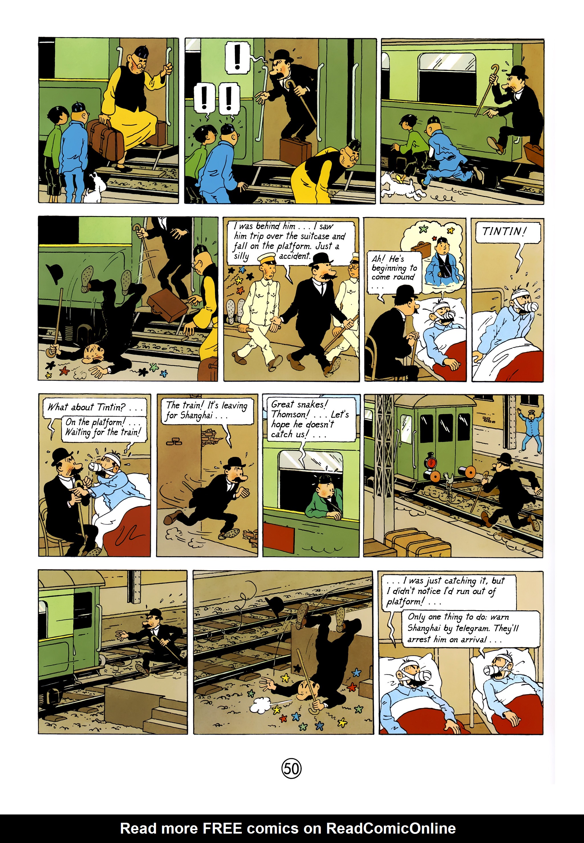 Read online The Adventures of Tintin comic -  Issue #5 - 53