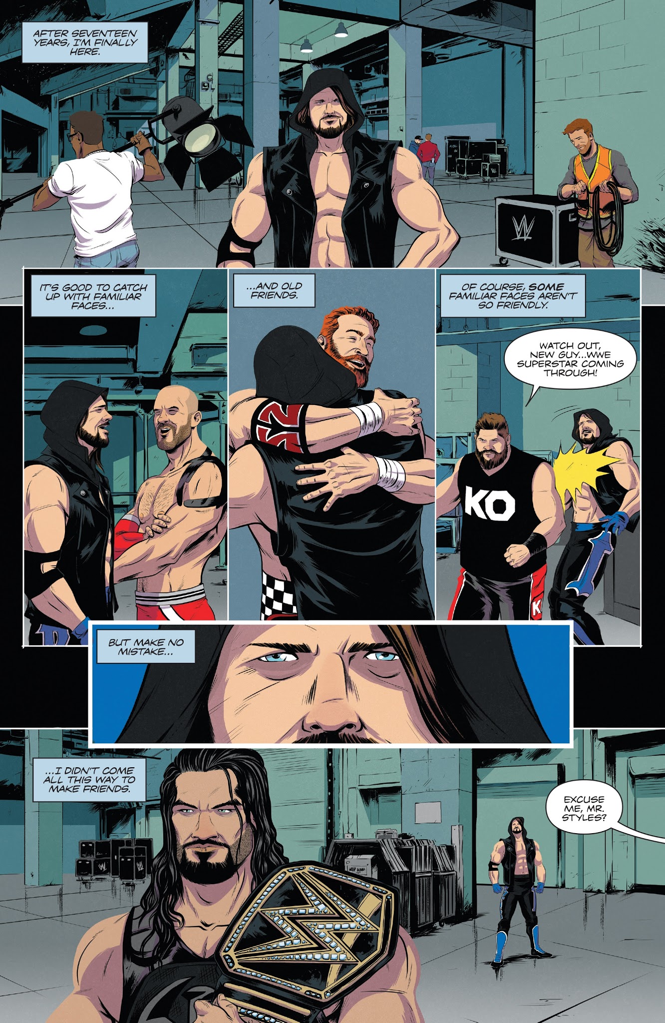 Read online WWE Royal Rumble 2018 Special comic -  Issue # Full - 36