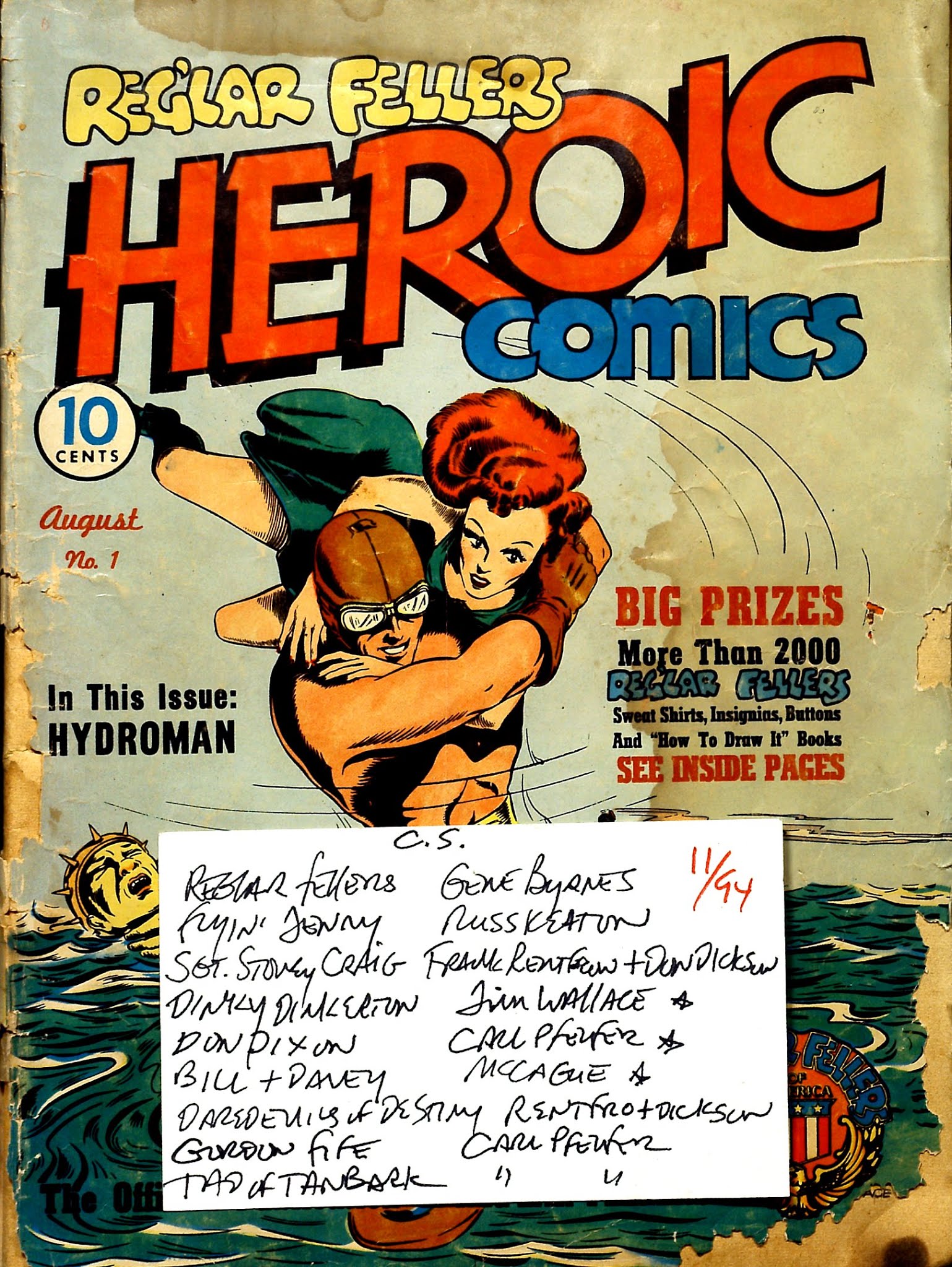 Read online Reg'lar Fellers Heroic Comics comic -  Issue #1 - 71