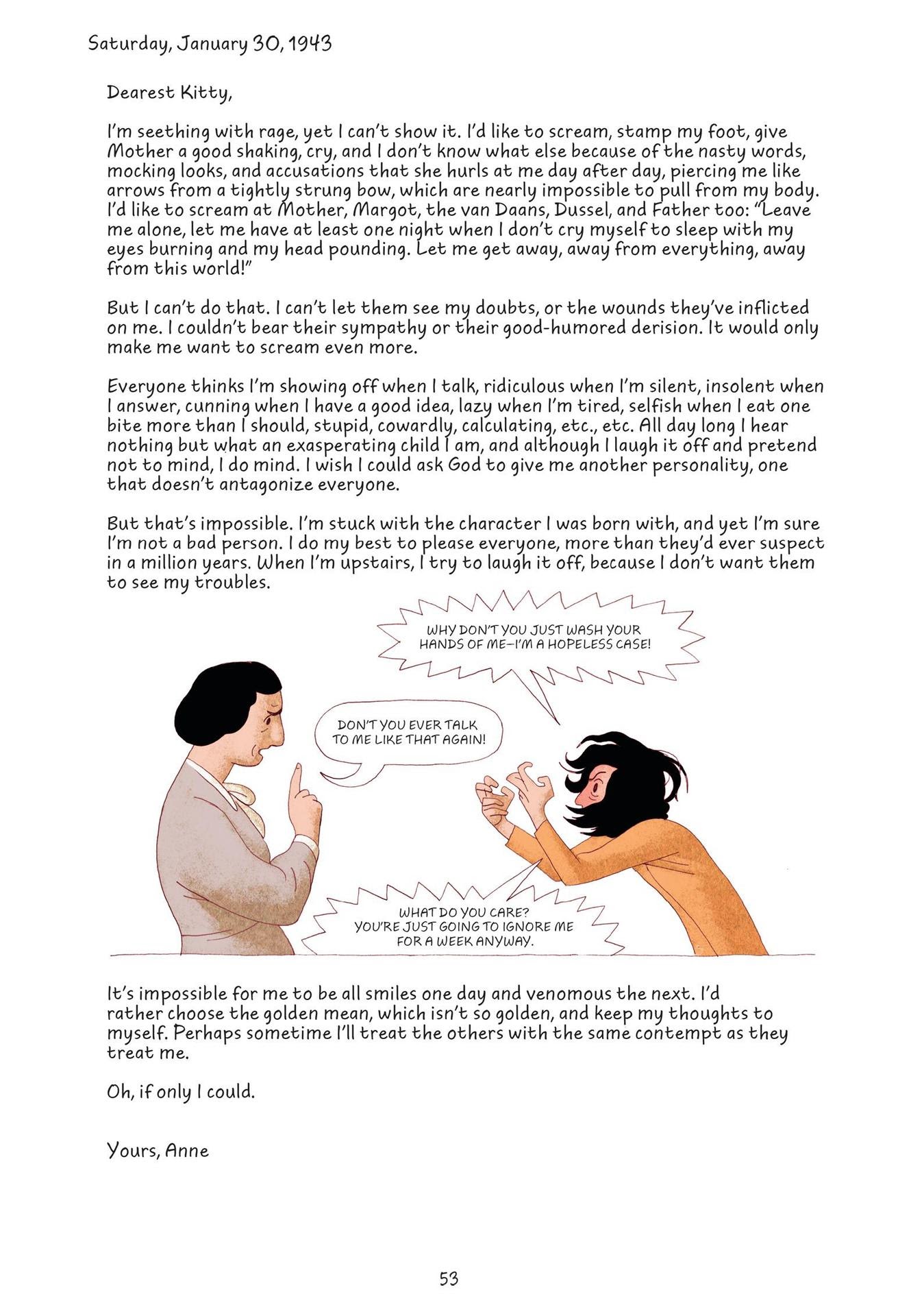 Read online Anne Frank’s Diary: The Graphic Adaptation comic -  Issue # TPB - 56