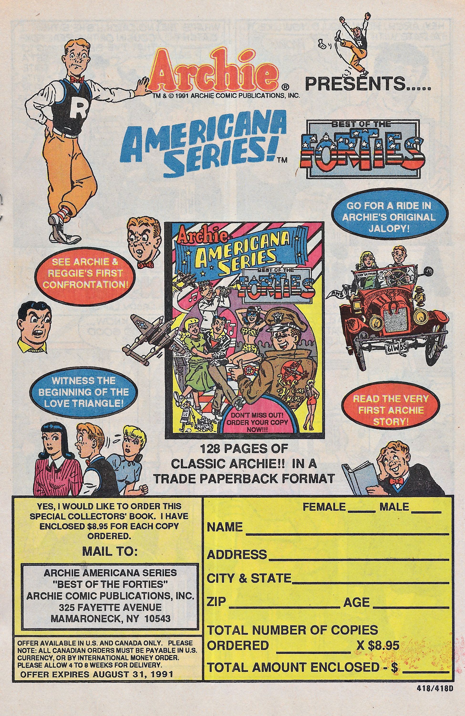 Read online Archie's Pals 'N' Gals (1952) comic -  Issue #224 - 19