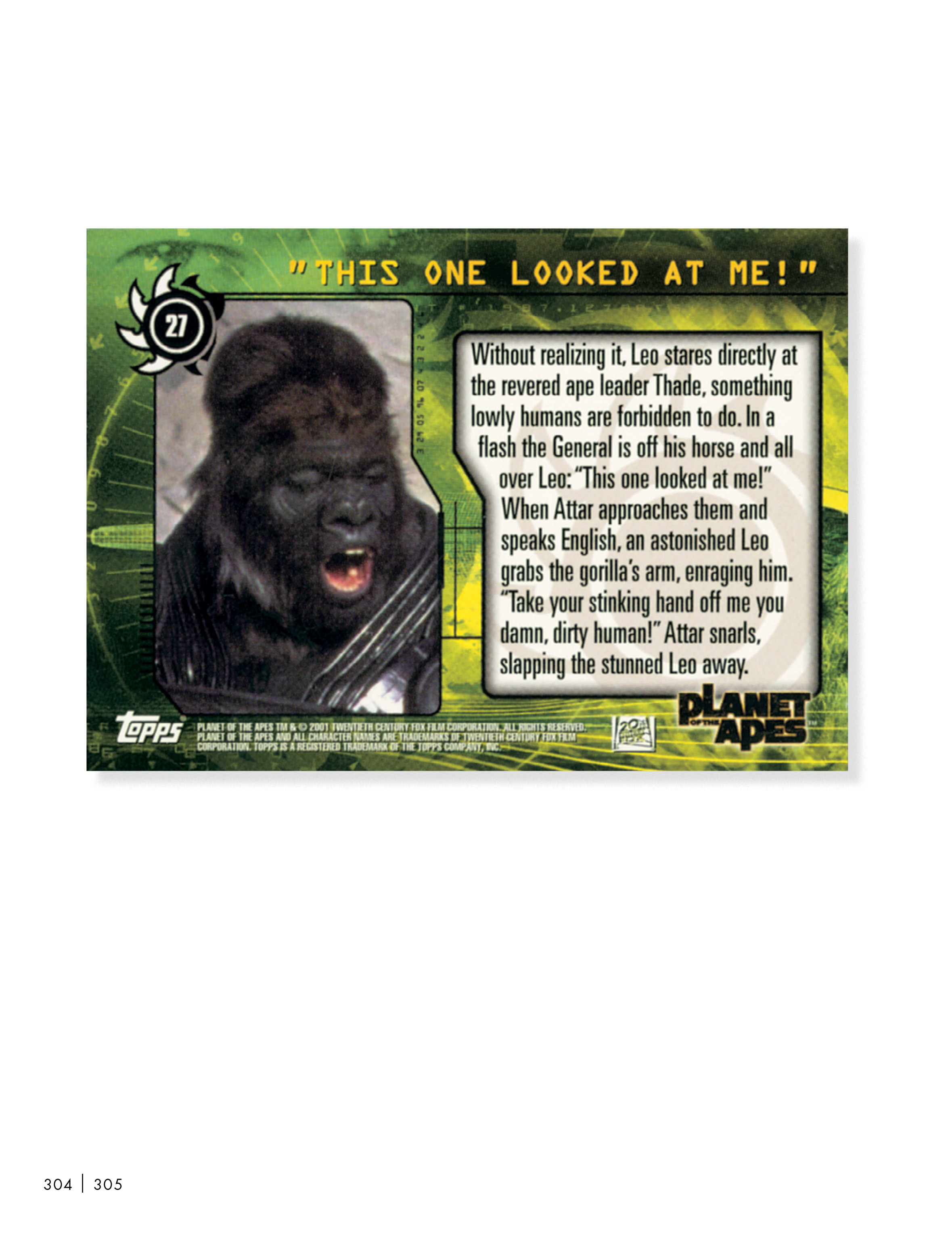 Read online Planet of the Apes: The Original Topps Trading Card Series comic -  Issue # TPB (Part 4) - 9