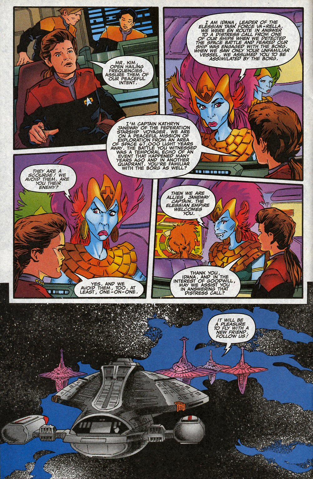 Read online Star Trek: Voyager comic -  Issue #11 - 6
