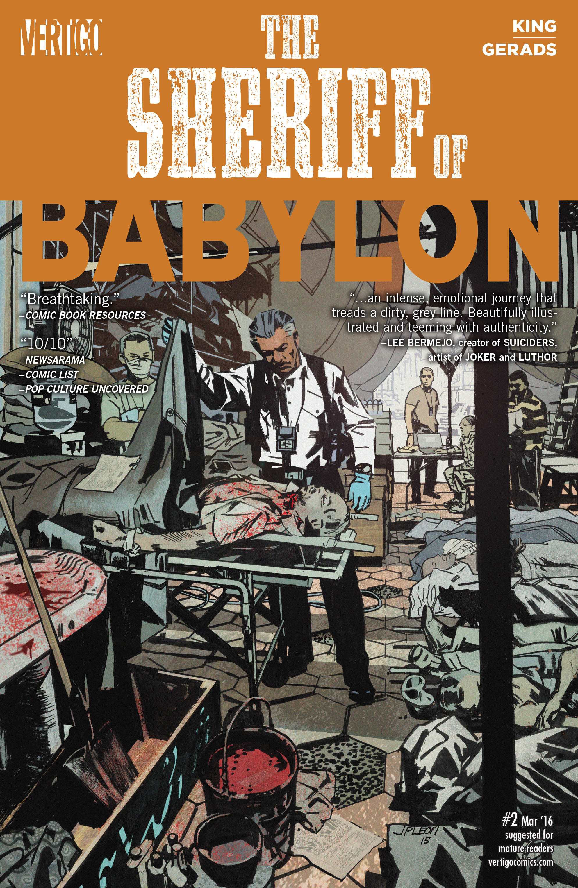 Read online The Sheriff of Babylon comic -  Issue #2 - 1