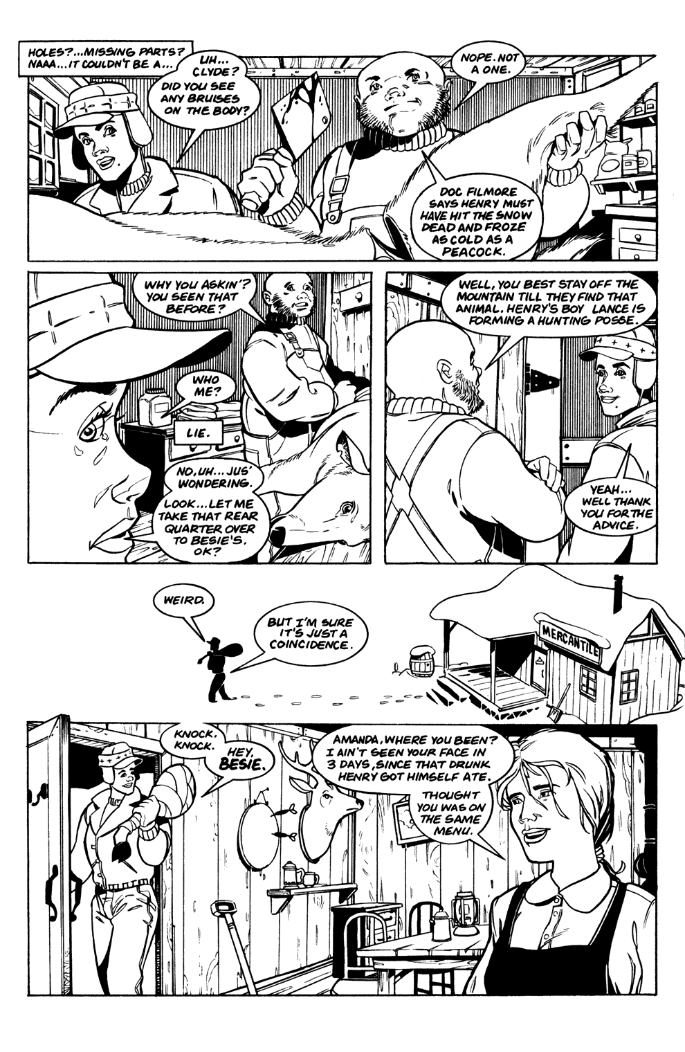 Read online Amanda & Gunn comic -  Issue #1 - 8