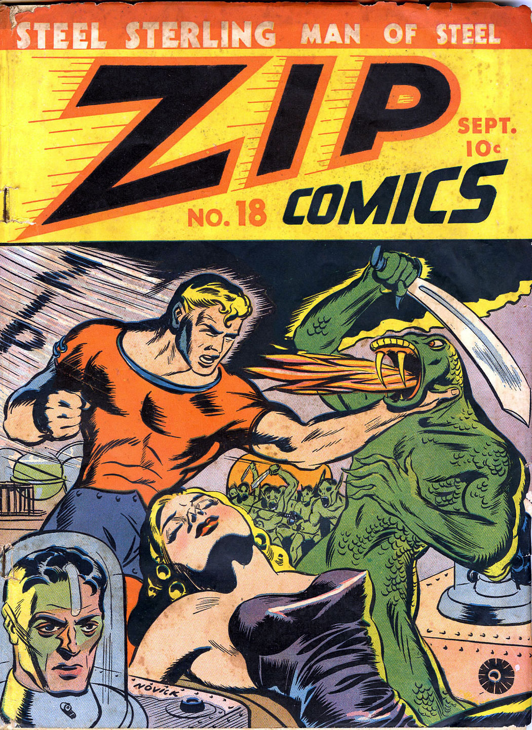 Read online Zip Comics comic -  Issue #18 - 1
