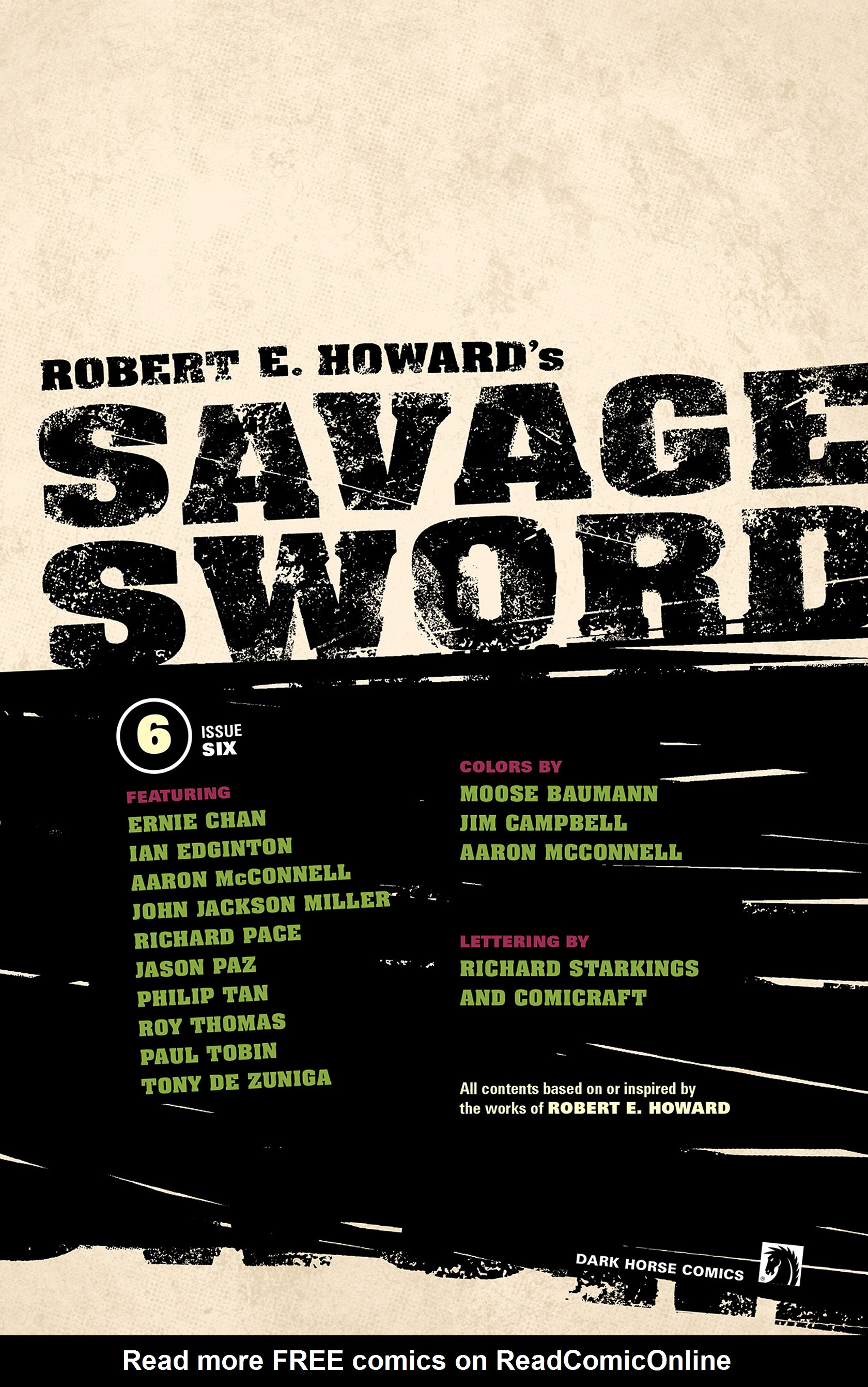 Read online Robert E. Howard's Savage Sword comic -  Issue #6 - 4