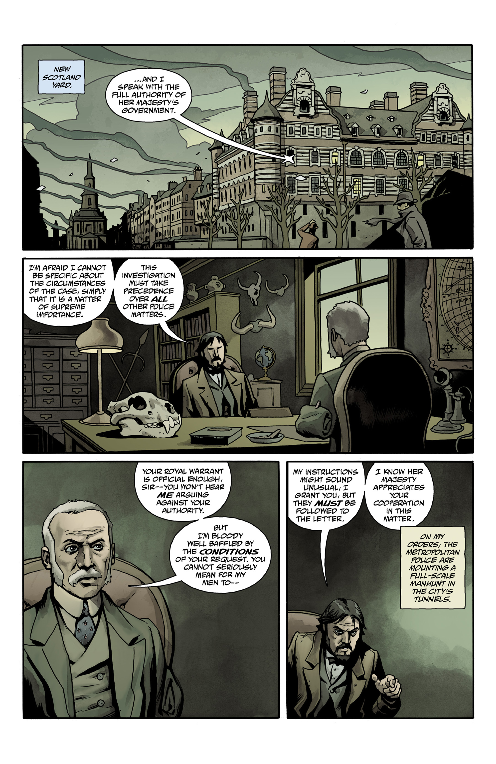 Read online Witchfinder: City of the Dead comic -  Issue #4 - 9