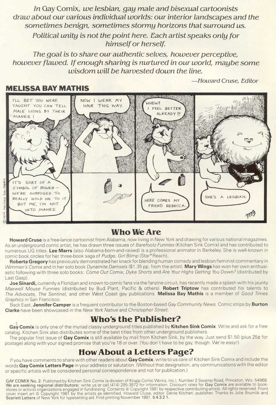 Read online Gay Comix (Gay Comics) comic -  Issue #2 - 3