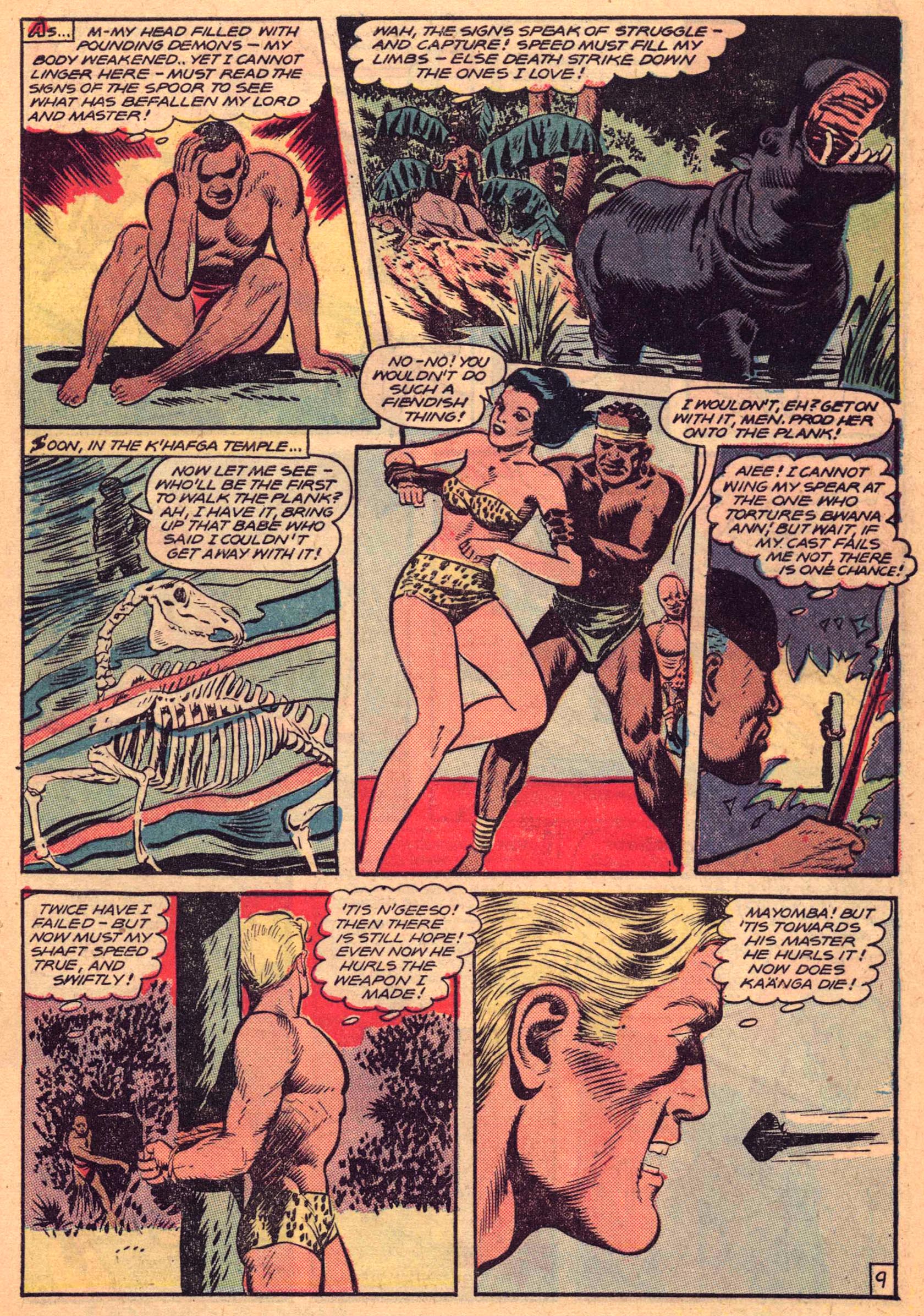 Read online Jungle Comics comic -  Issue #99 - 11