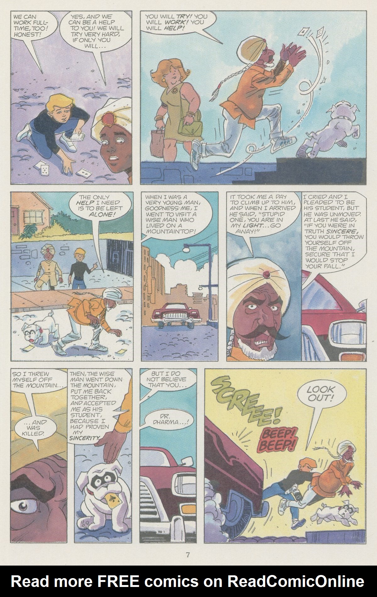 Read online Jonny Quest comic -  Issue #19 - 9