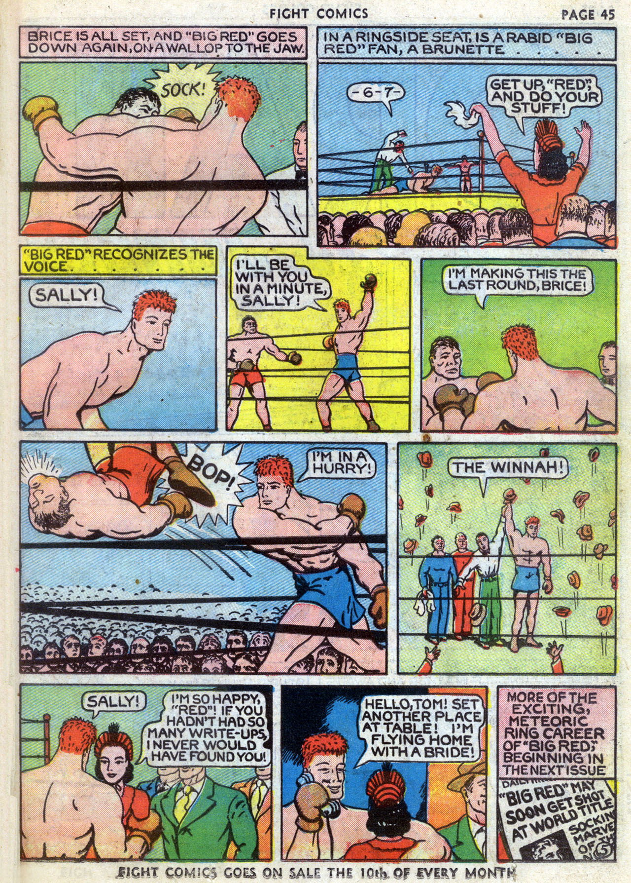 Read online Fight Comics comic -  Issue #9 - 47