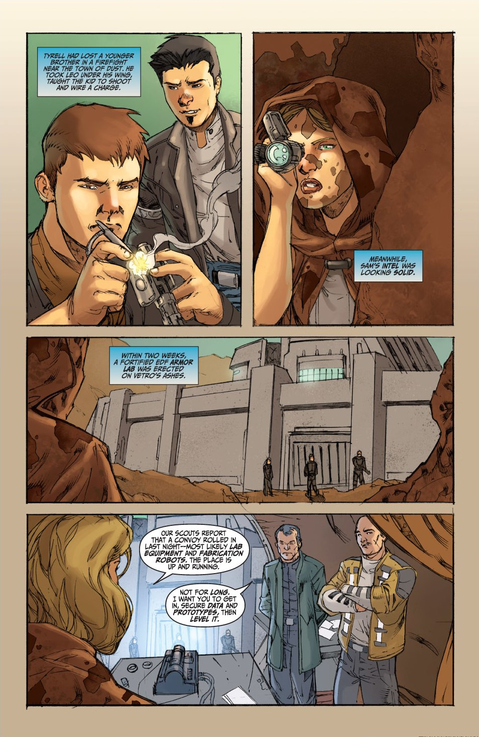 Read online Red Faction: Guerrilla Book #1 ''A Fire On Mars'' comic -  Issue #1 ''A Fire On Mars'' Full - 14