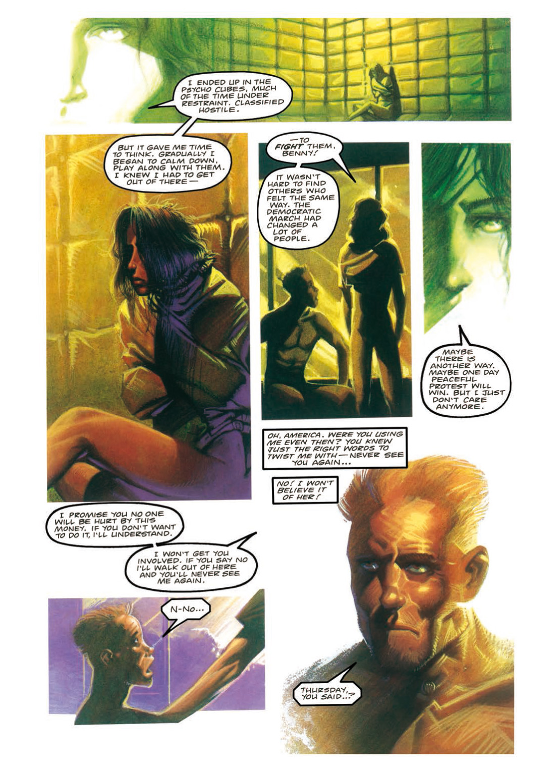 Read online Judge Dredd: America comic -  Issue # TPB - 51