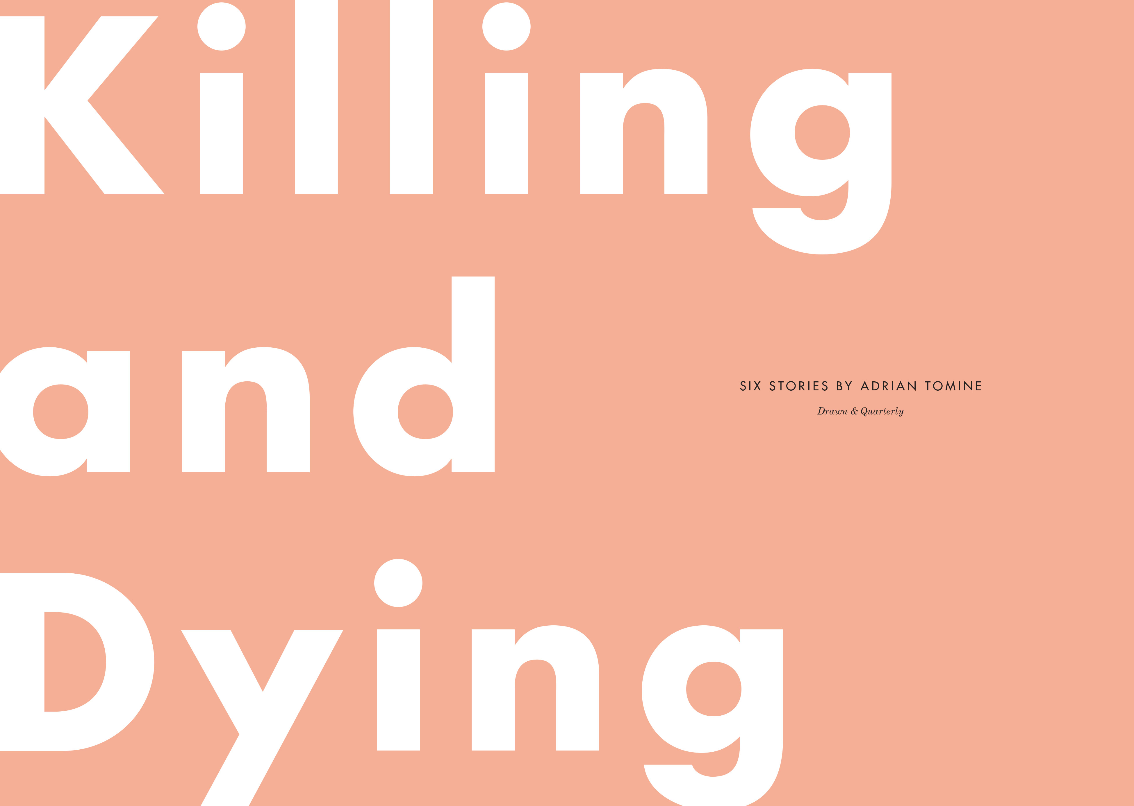 Read online Killing and Dying comic -  Issue # TPB - 4