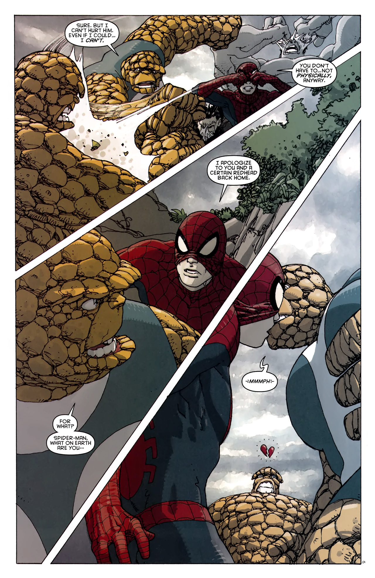 Read online Spider-Man/Fantastic Four comic -  Issue #3 - 12