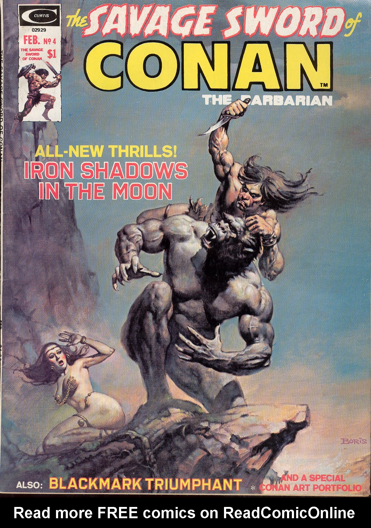 Read online The Savage Sword Of Conan comic -  Issue #4 - 1