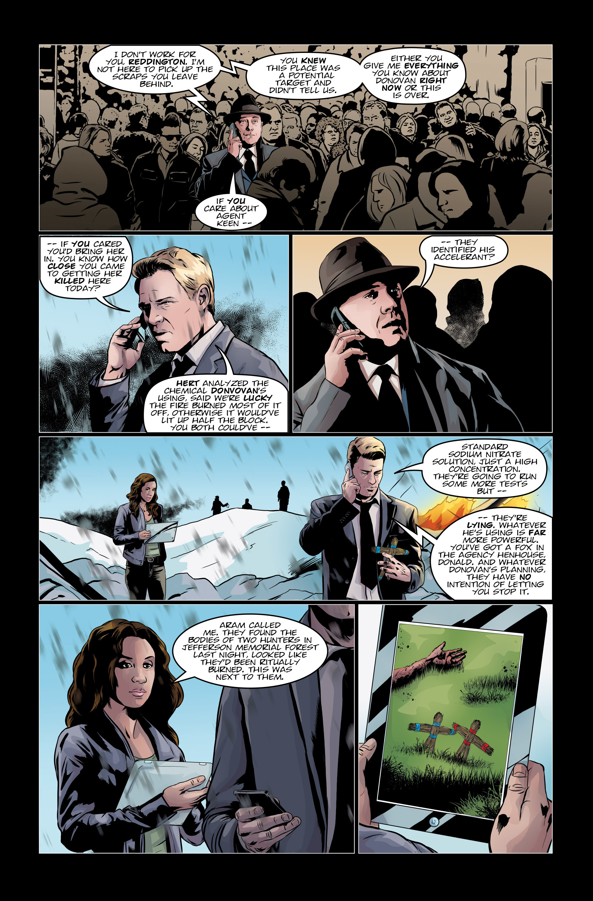 Read online The Blacklist comic -  Issue #7 - 9