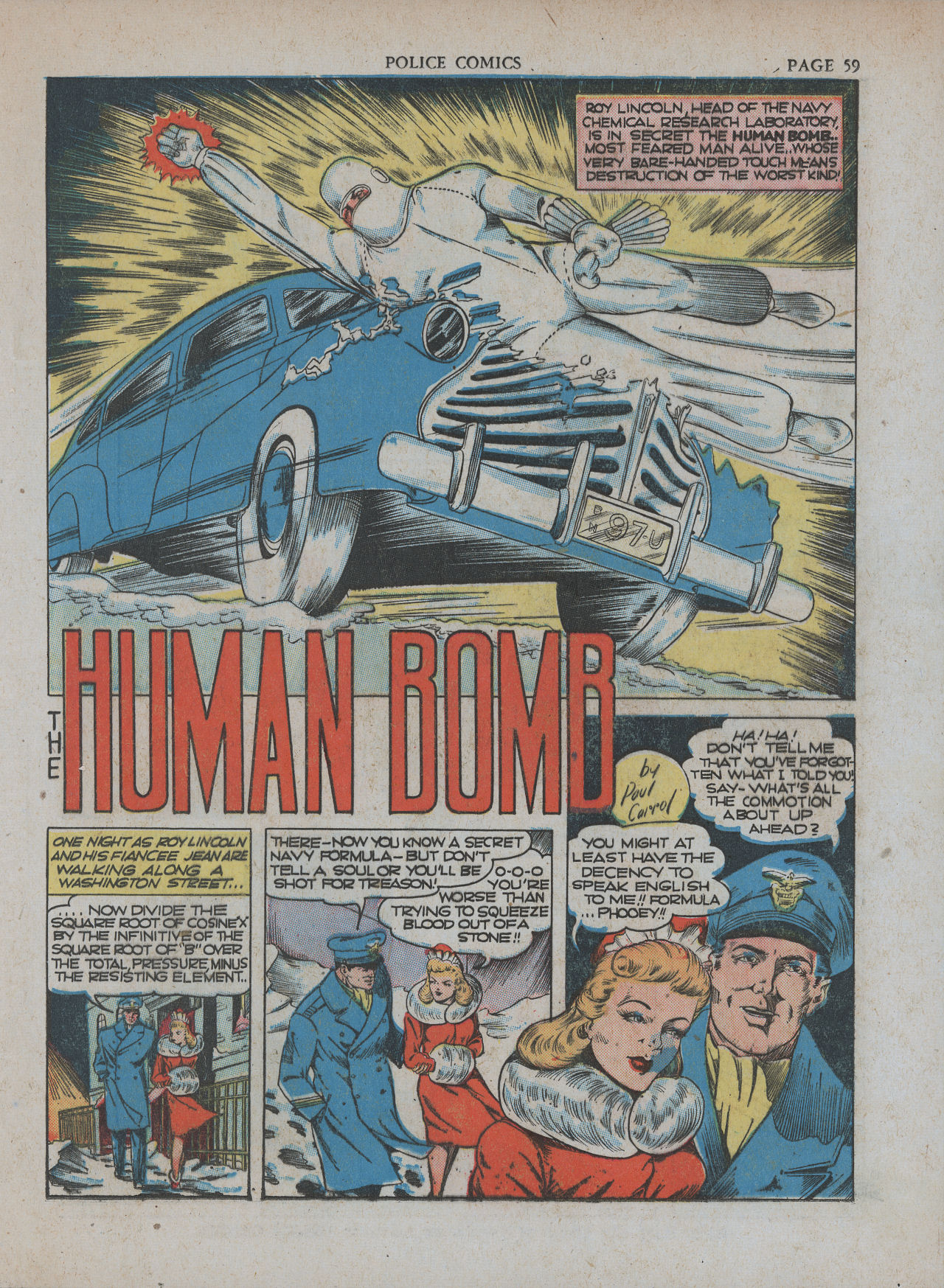 Read online Police Comics comic -  Issue #7 - 63