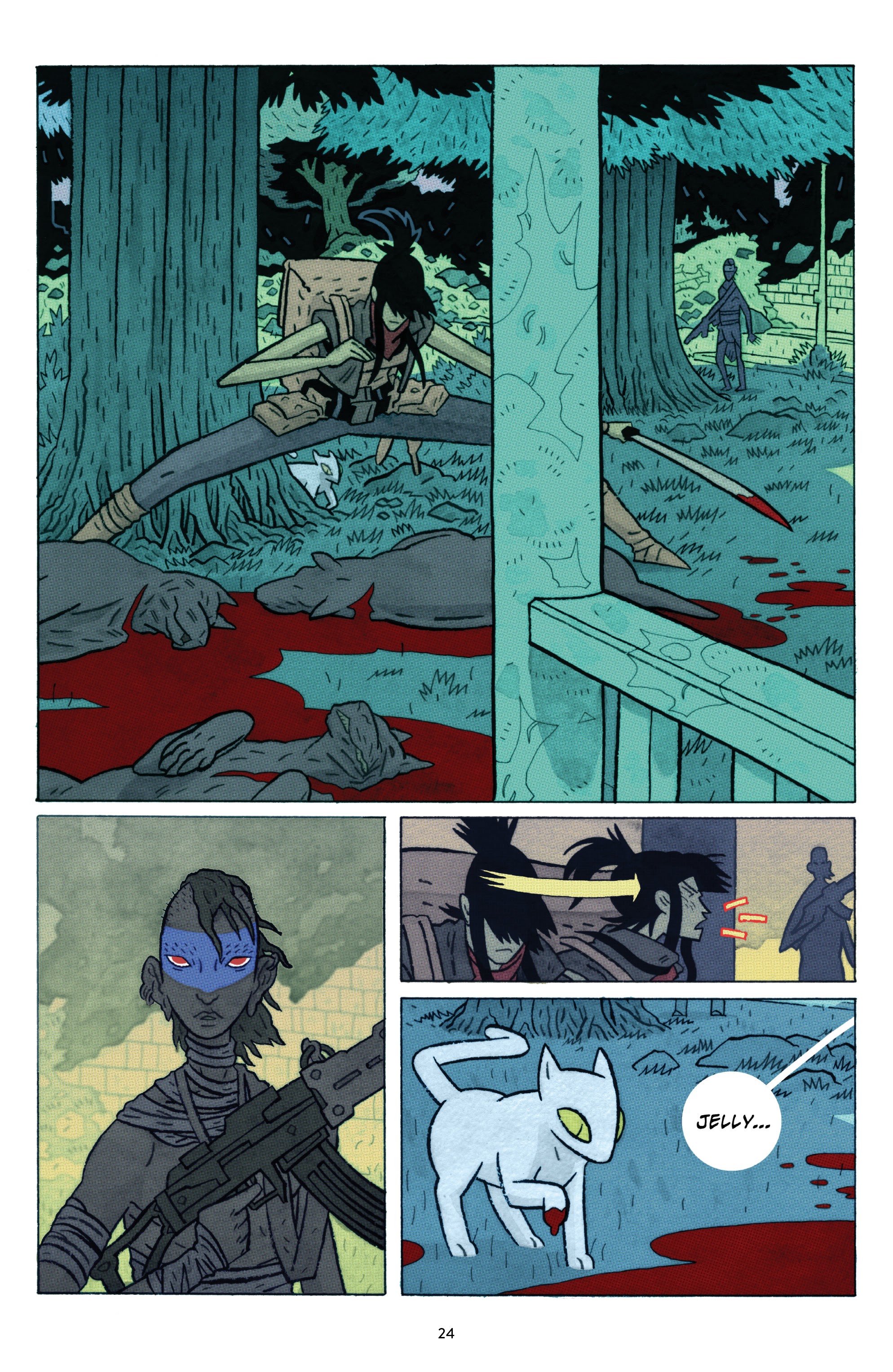 Read online ApocalyptiGirl: An Aria for the End Times (2020) comic -  Issue # TPB - 26