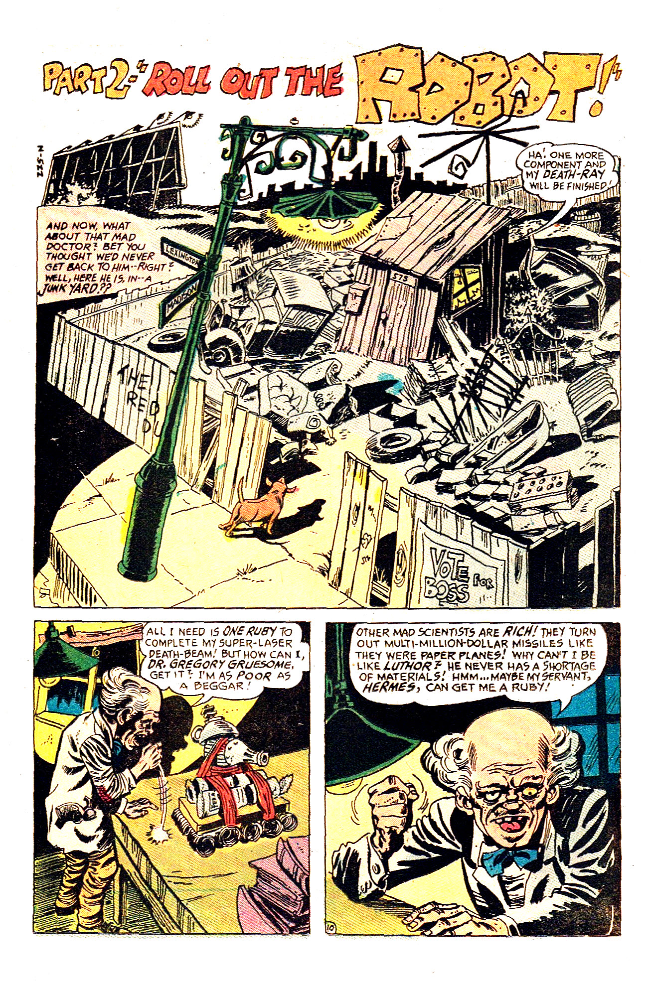 Read online The Inferior Five comic -  Issue #11 - 15