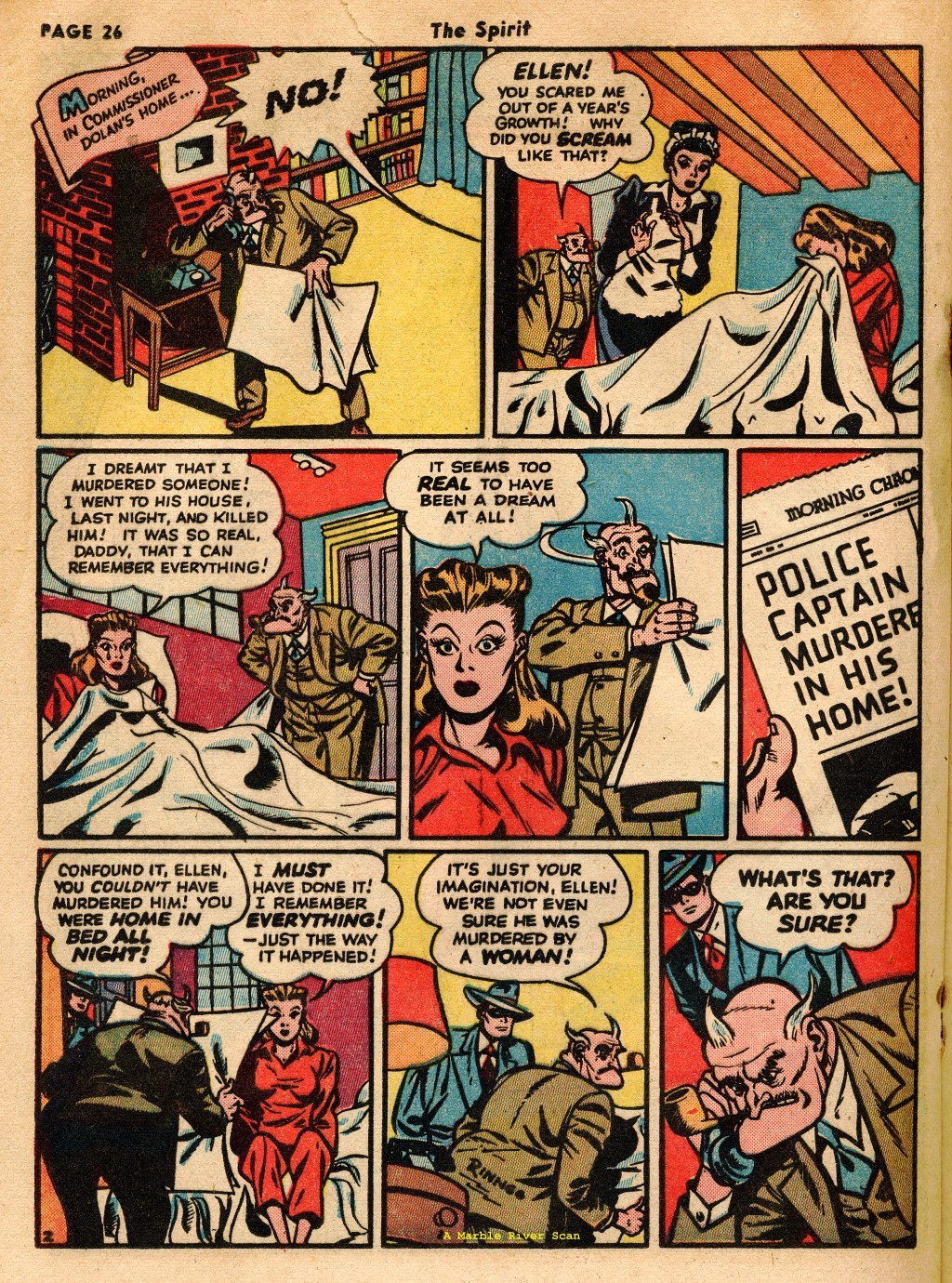 Read online The Spirit (1944) comic -  Issue #2 - 28