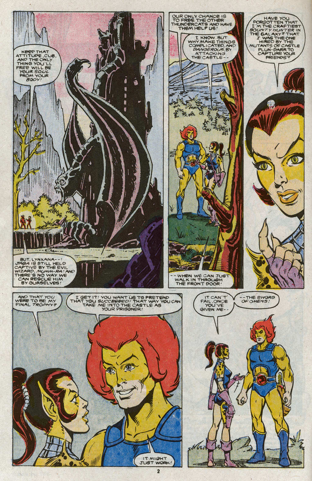 Read online ThunderCats (1985) comic -  Issue #5 - 4