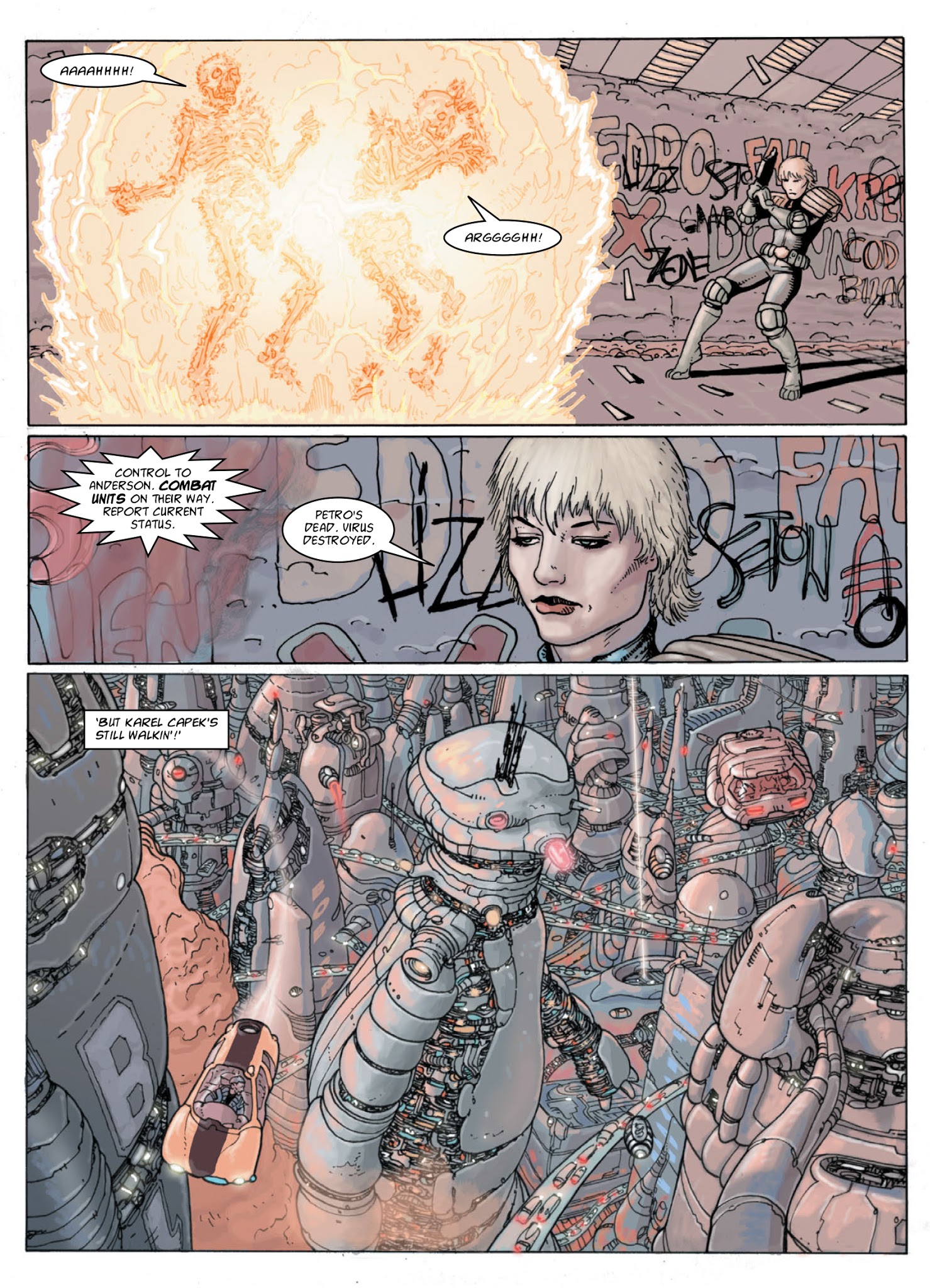 Read online Judge Anderson: The Psi Files comic -  Issue # TPB 5 - 51