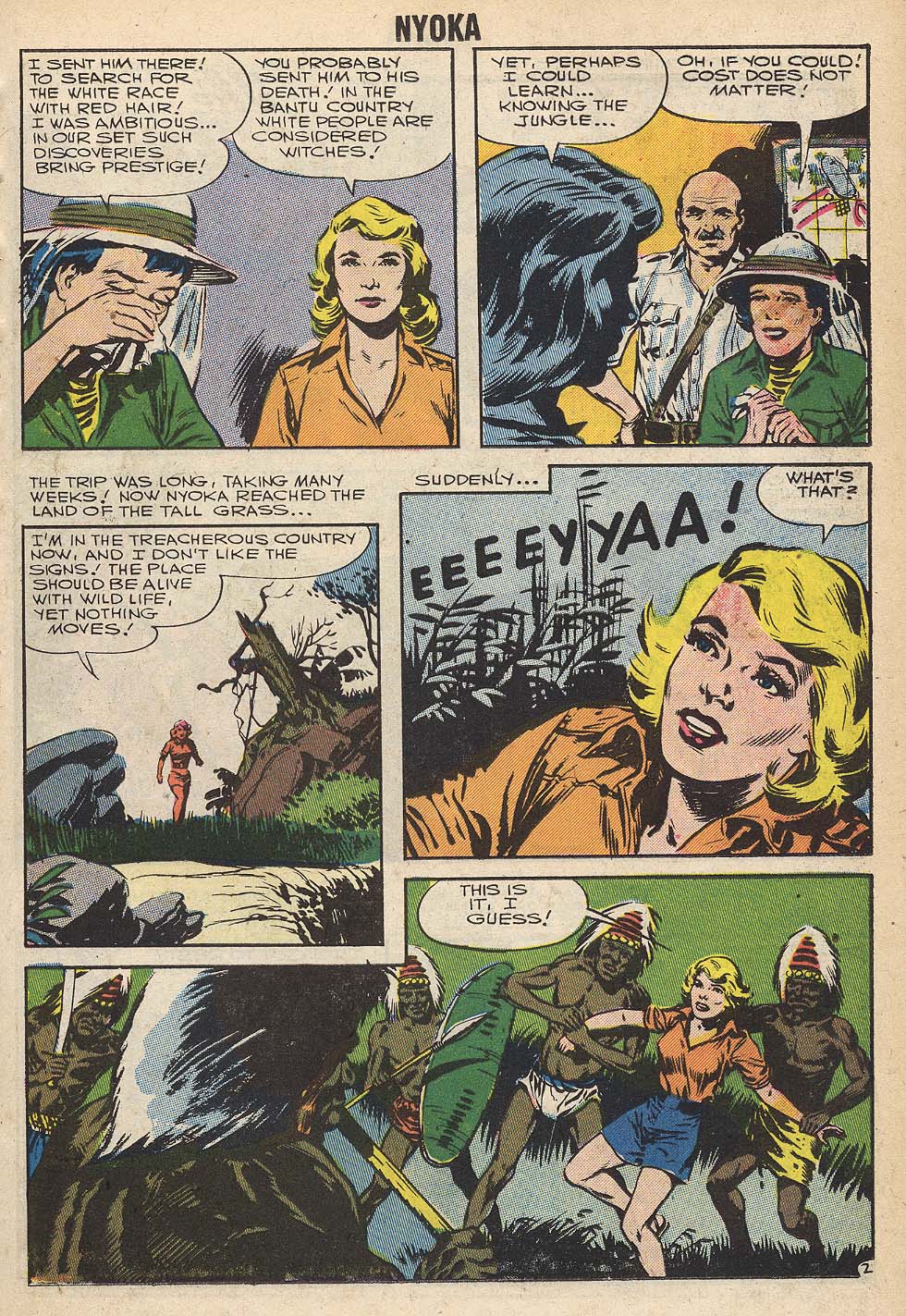 Read online Nyoka the Jungle Girl (1955) comic -  Issue #19 - 11