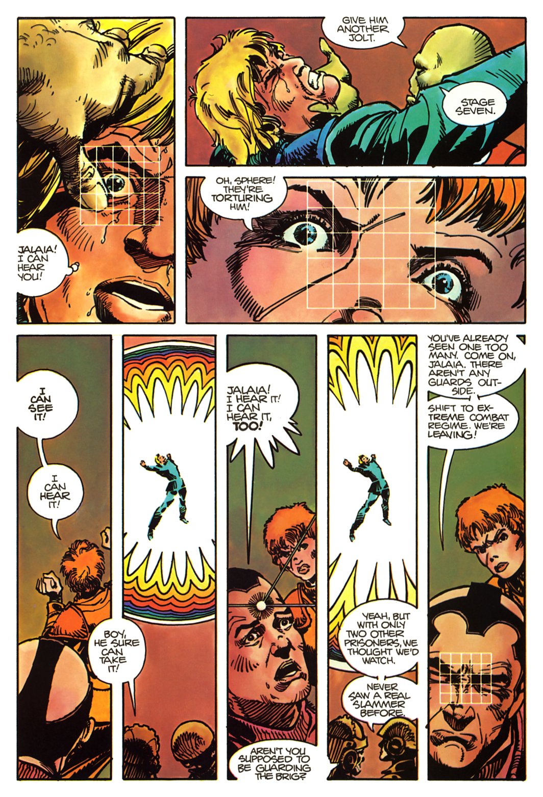 Read online Marvel Graphic Novel comic -  Issue #6 - The Star Slammers - 32