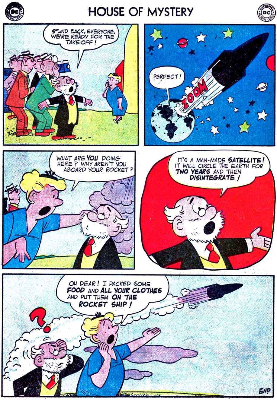 Read online House of Mystery (1951) comic -  Issue #70 - 26