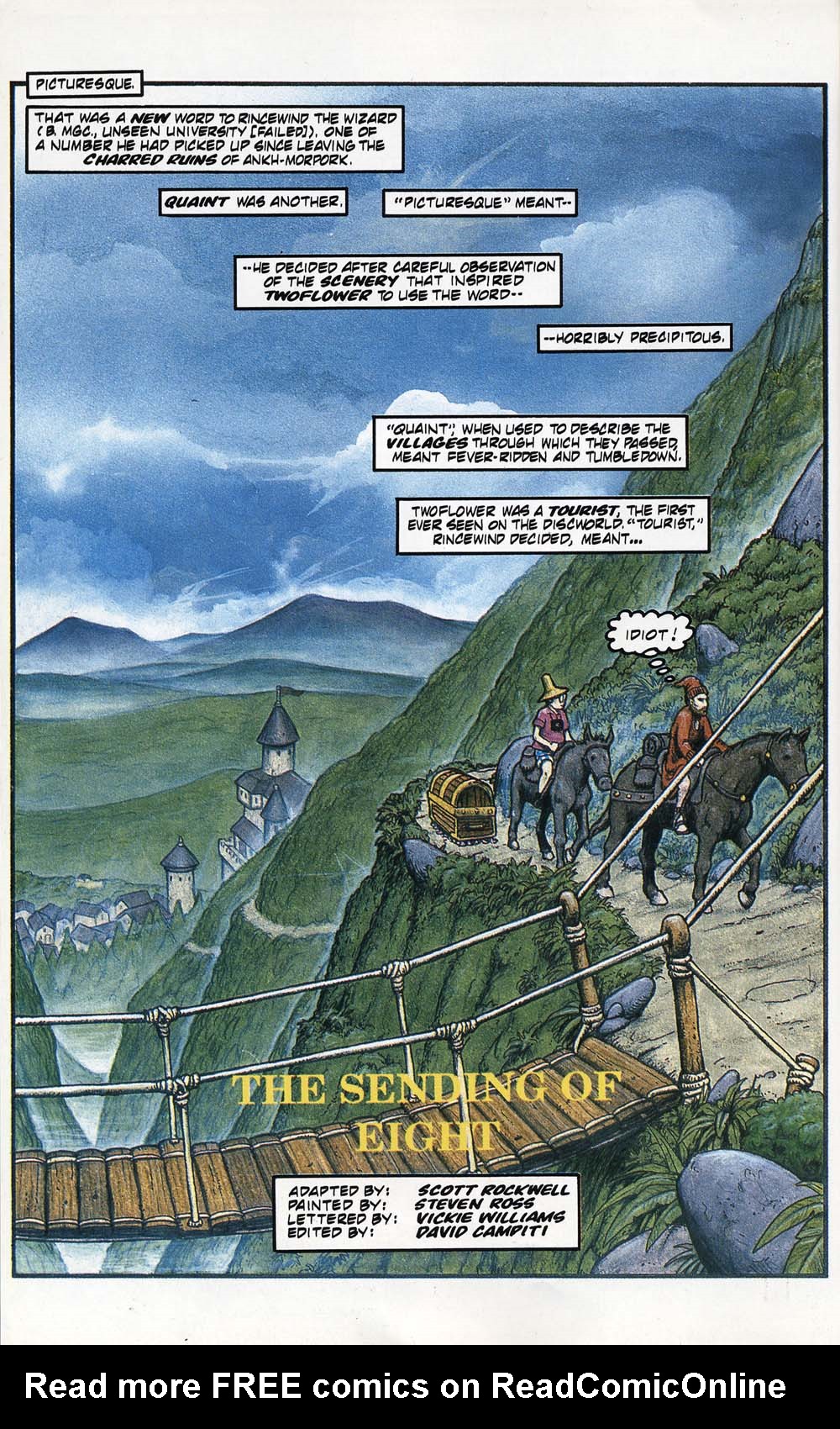 Read online Terry Pratchett's The Colour Of Magic comic -  Issue # TPB - 37