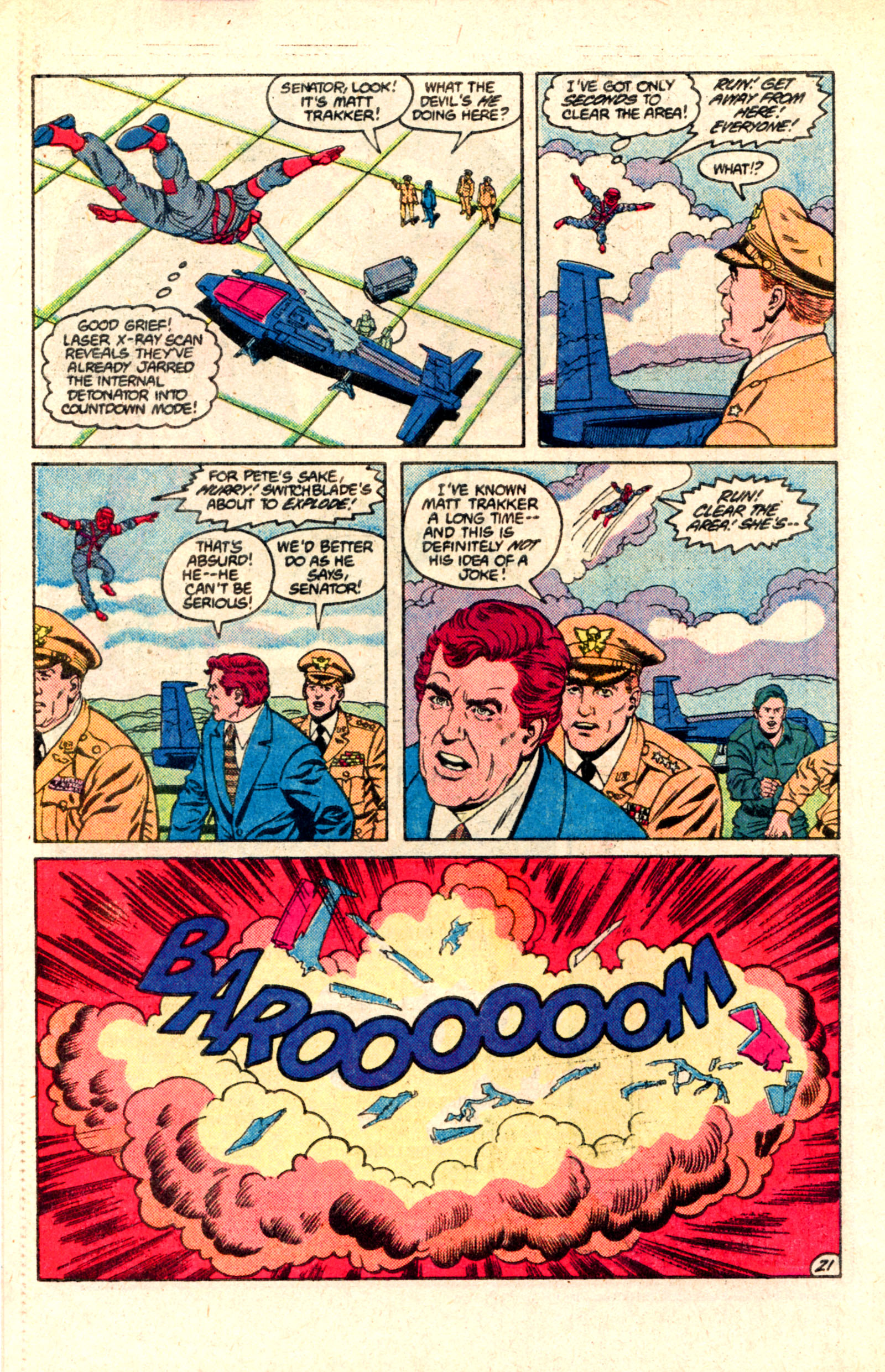 Read online MASK (1987) comic -  Issue #3 - 30