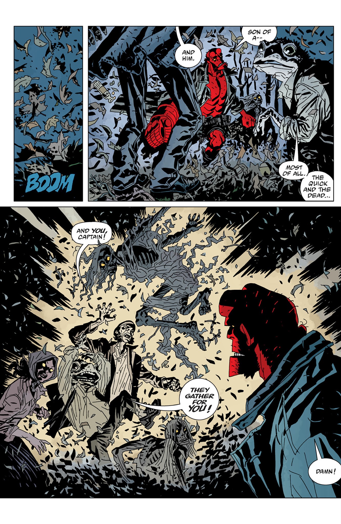 Read online Hellboy: Darkness Calls comic -  Issue # TPB - 33
