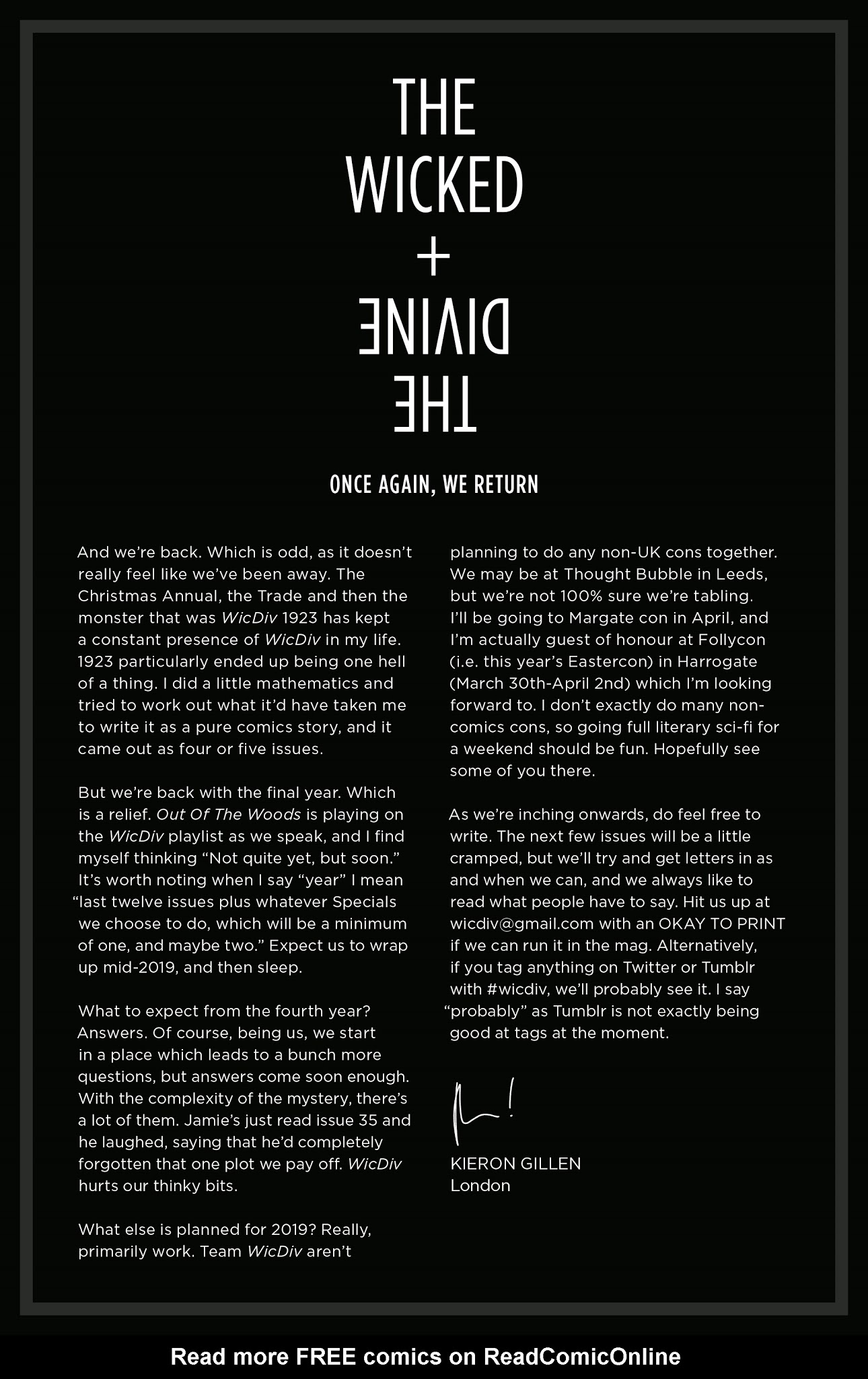 Read online The Wicked   The Divine comic -  Issue #34 - 28